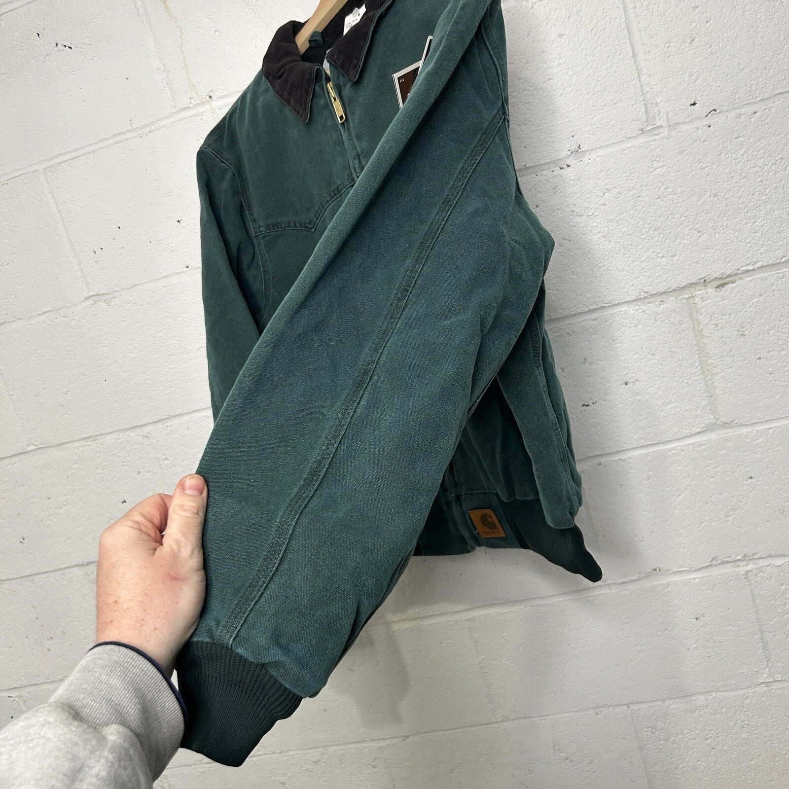 Vintage Carhartt Santa Fe Jacket “Hunter Green” J14 HTG Men’s Large NEW