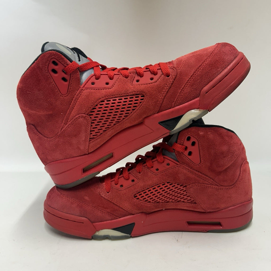 Nike Shoes Air Jordan 5 Retro OG “Red Suede” 136027-602 Men’s 10.5 Worn