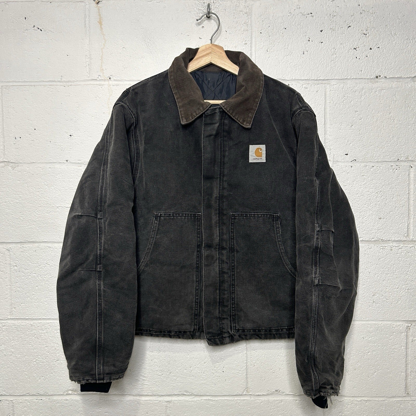 Vintage Carhartt Quilted Artic Jacket “Black” JQ185/J02 BLK Men’s X-Large