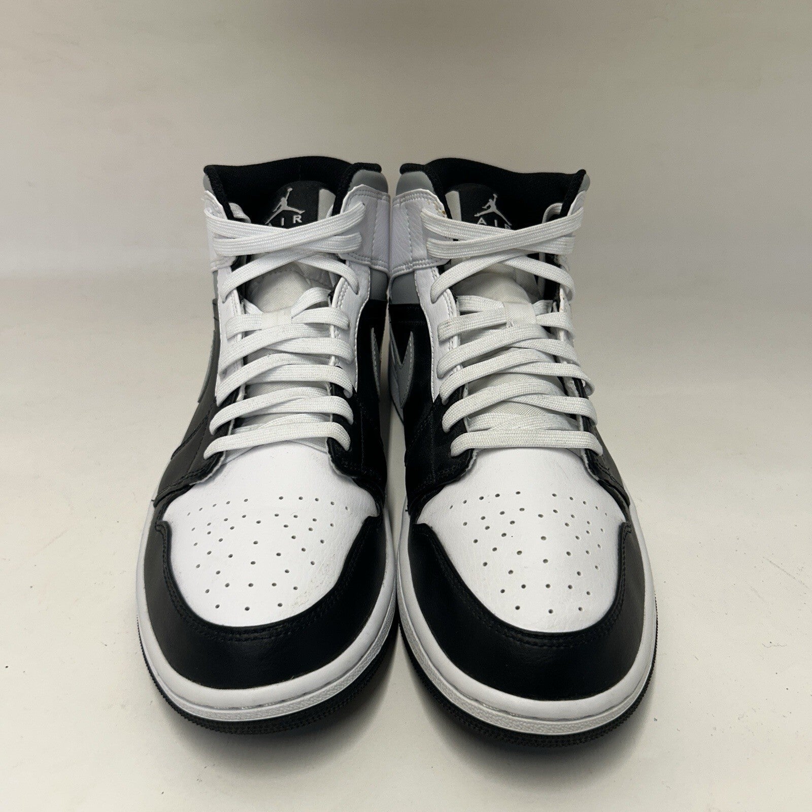 Nike Air Jordan 1 Mid “White Shadow/Black Grey White 554724-073 Men’s 11.5