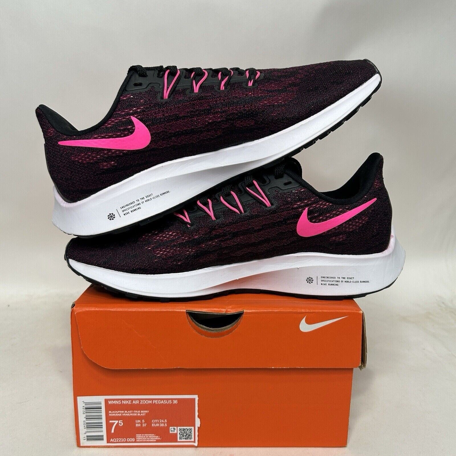 Nike Air Zoom Pegasus 37 WMNS “True Berry Pink Blast” 2024