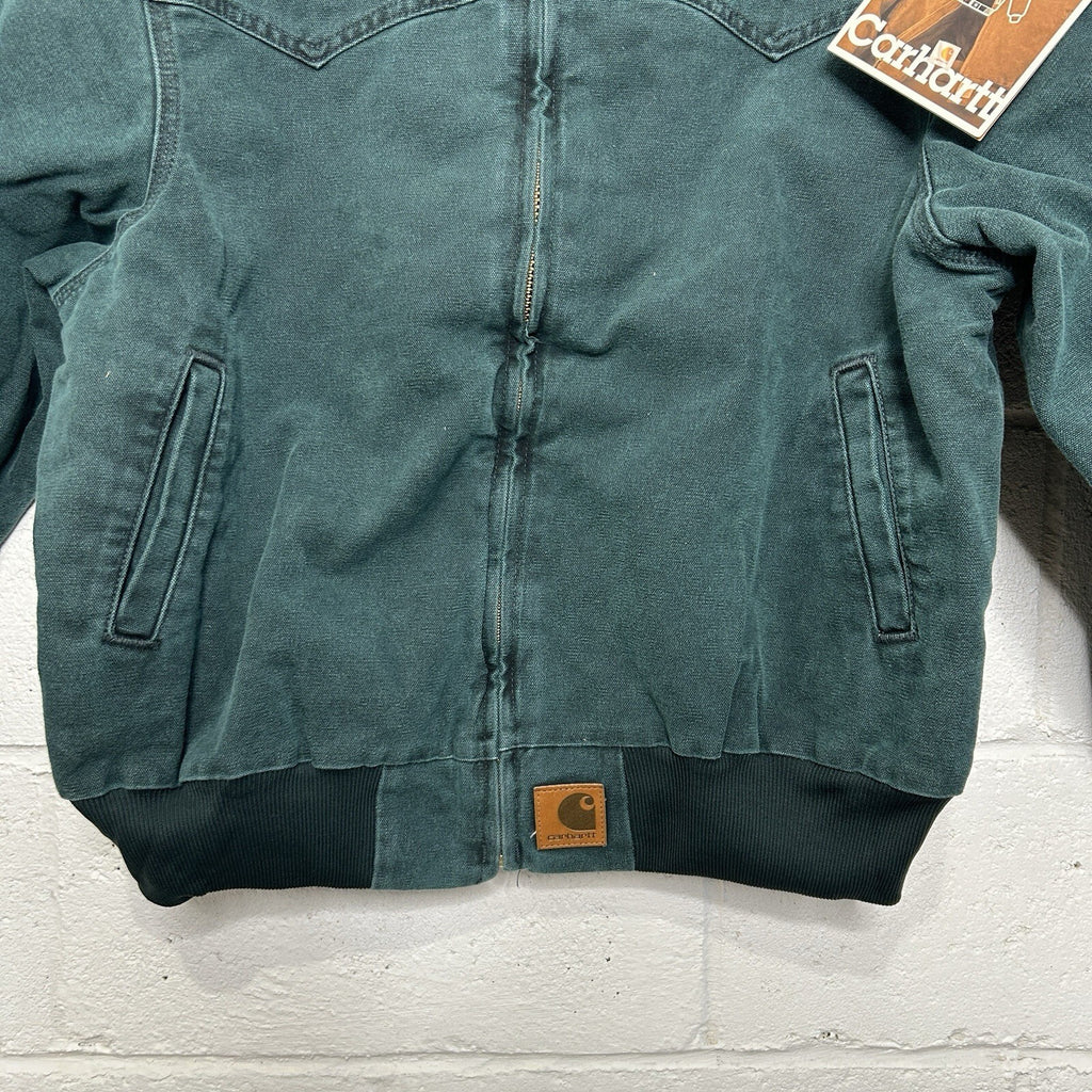 Vintage Carhartt Santa Fe Jacket “Hunter Green” J14 HTG Men’s Large NEW