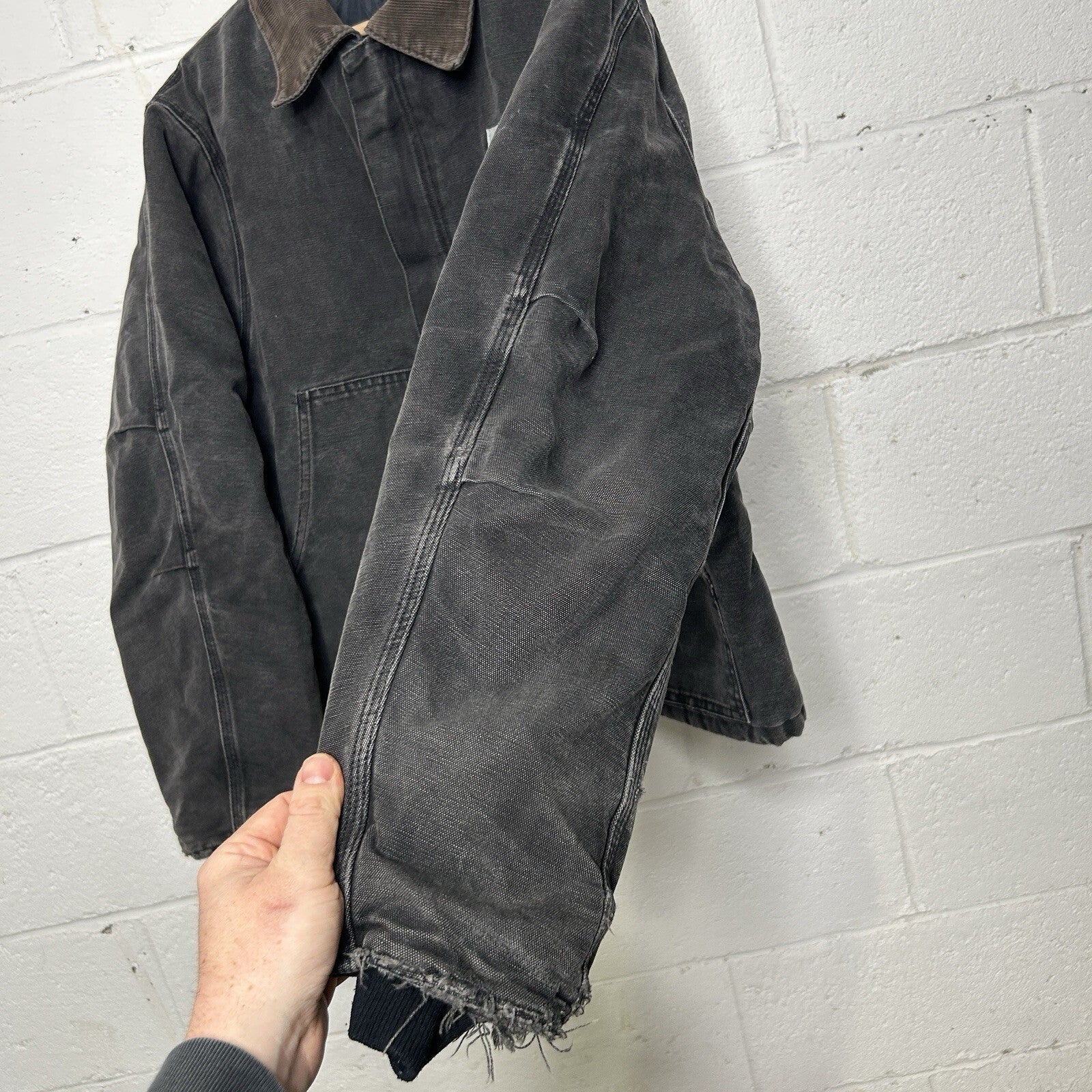 Vintage Carhartt Quilted Artic Jacket “Black” JQ185/J02 BLK Men’s X-Large