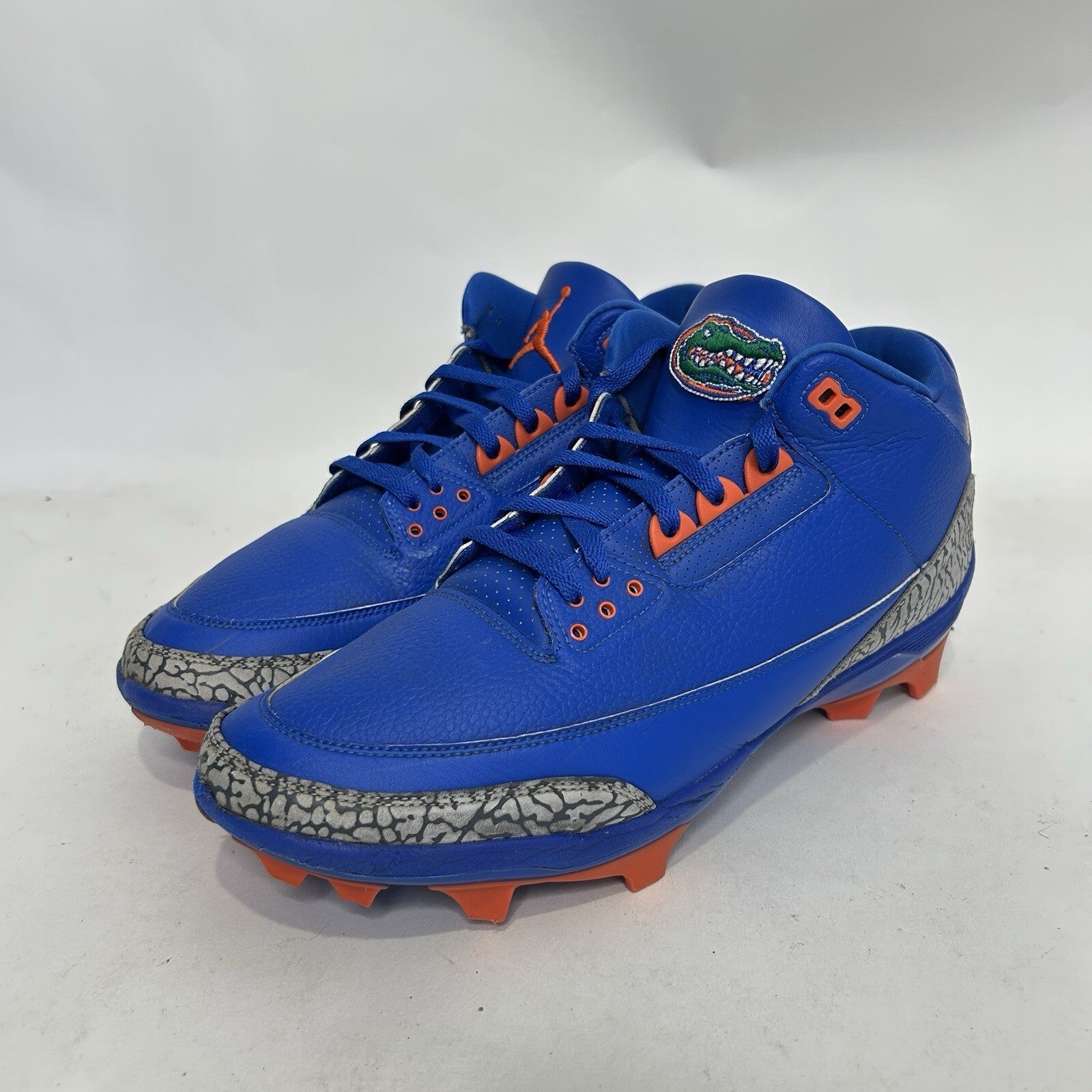 Nike Jordan 3 Retro PE Force Savage Football Cleats “Florida Gator” HF5573-408