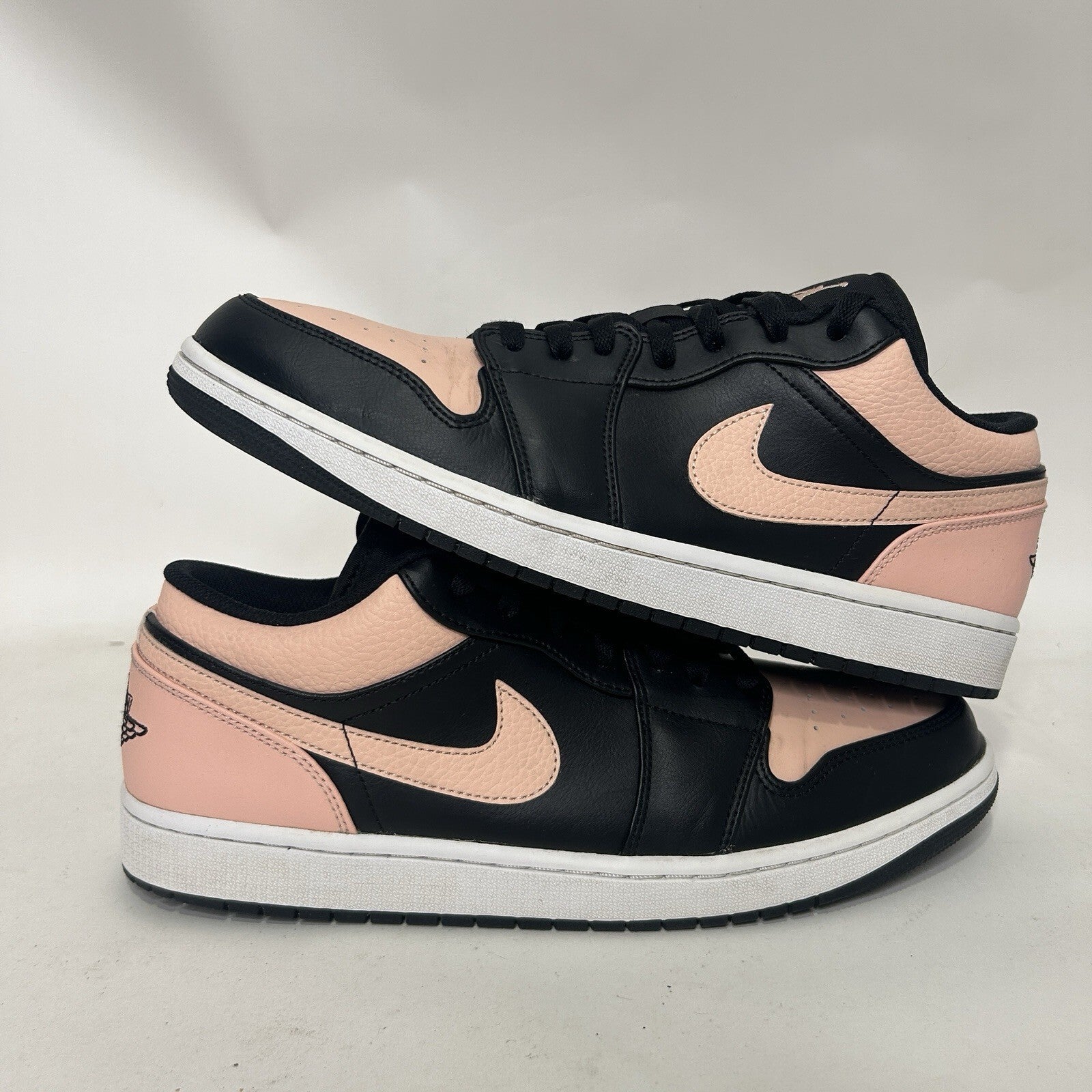 Nike Air Jordan 1 Low Retro “Crimson Tint/Pink Black White” 553558-034 Men’s 13