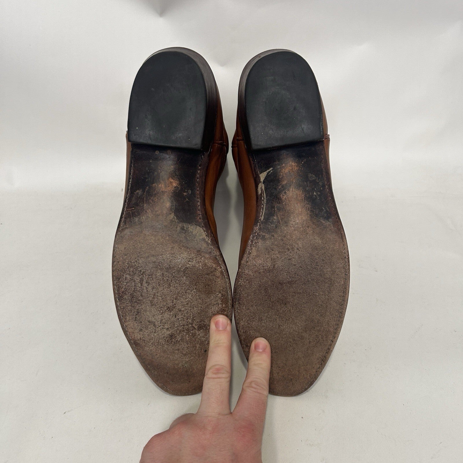 Vintage Lucchese 1883 Cowboy Boots Style 1505 Men’s 10.5D Needs Repaired