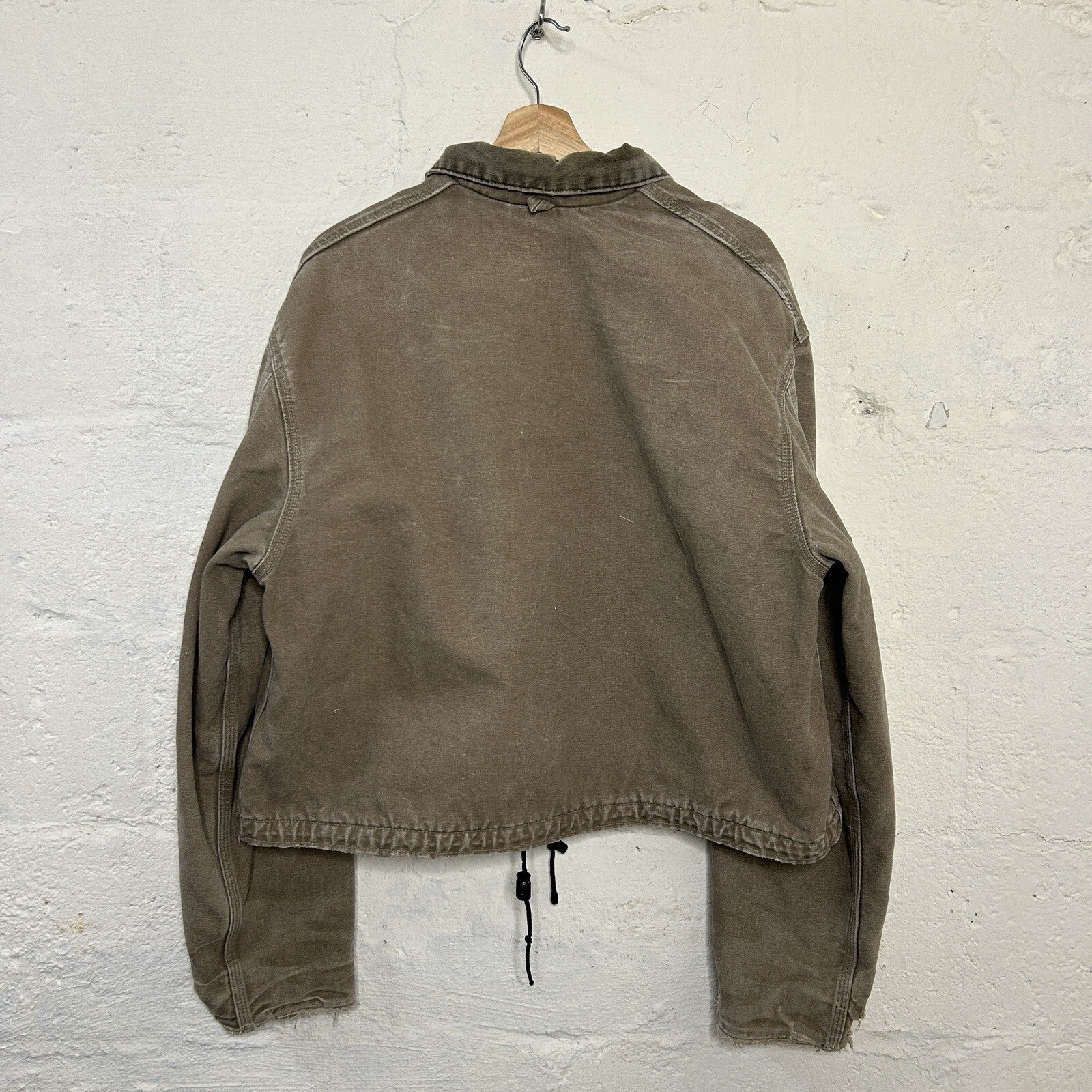 Vintage Carhartt Wool-Lined Cropped Duster Coat “Chestnut” PB2321 Men’s Medium