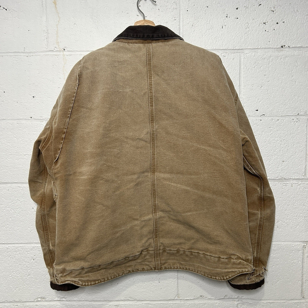 Carhartt Quilted Canvas Tractor Jacket “Brown” 103194-211 Men’s Large