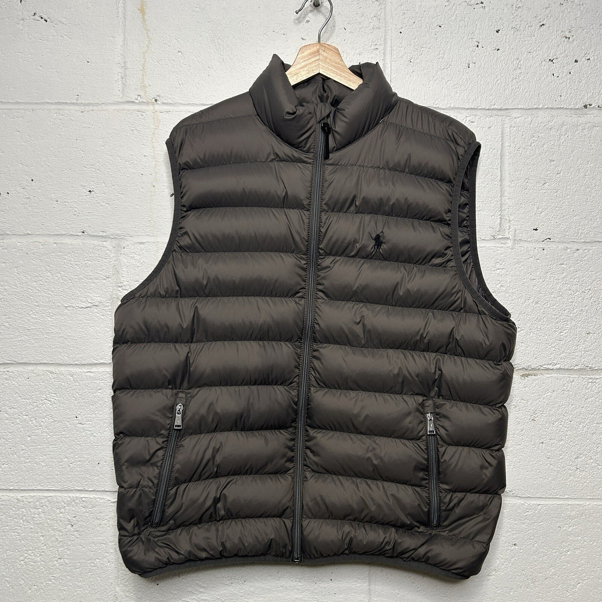 Polo Ralph Lauren Packable Down Vest “Grey”