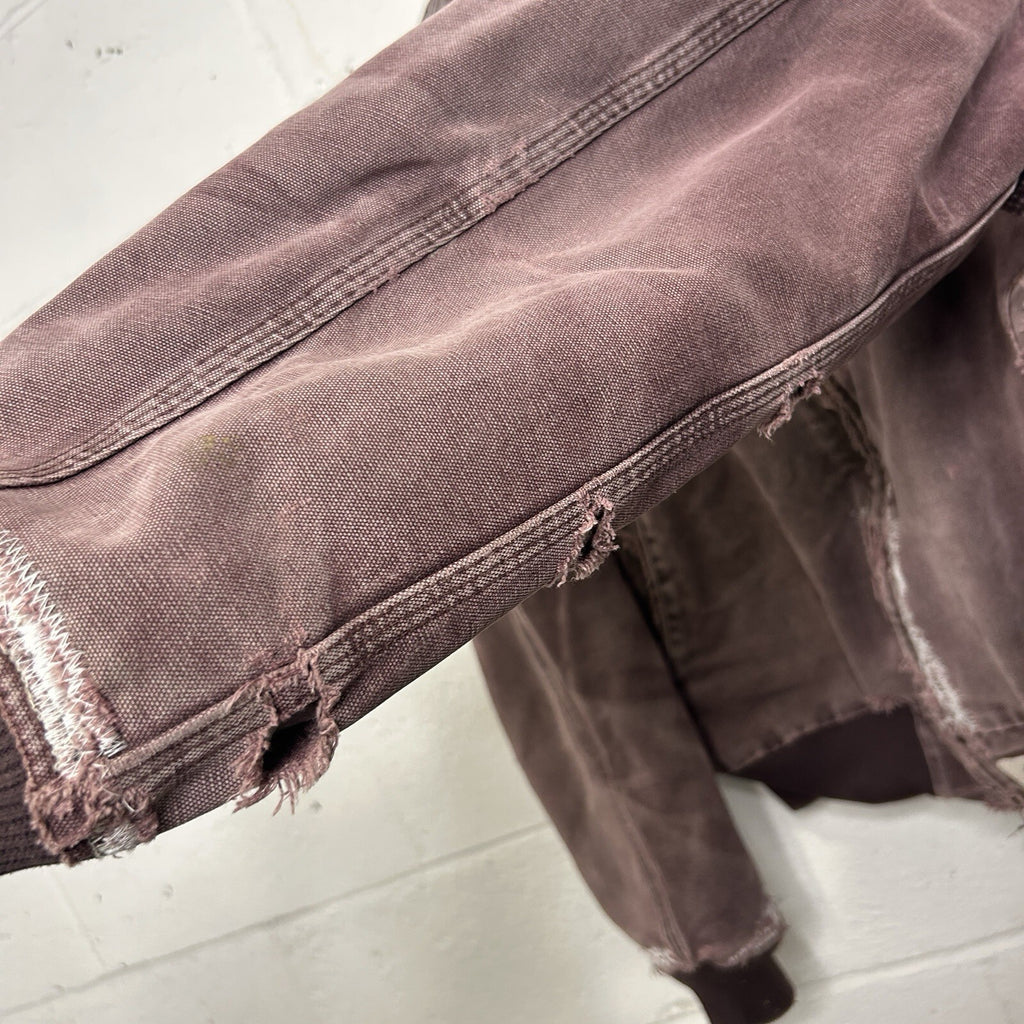 Vintage Carhartt Quilted Santa Fe Jacket “Burgundy” J14 BRG Men’s Large
