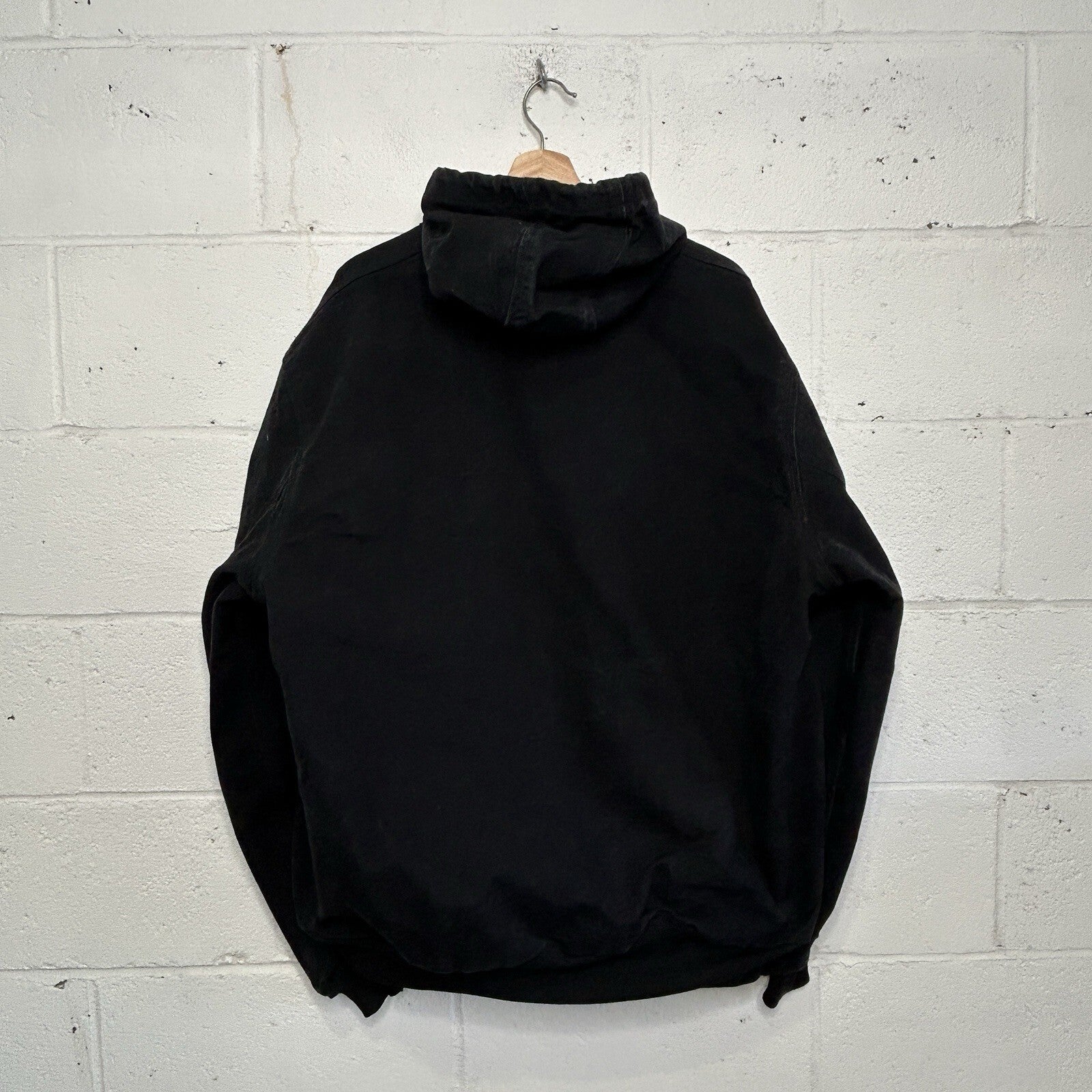 Carhartt Thermal Hooded Active Jacket “Black” Budweiser J131 BLK Men’s XL