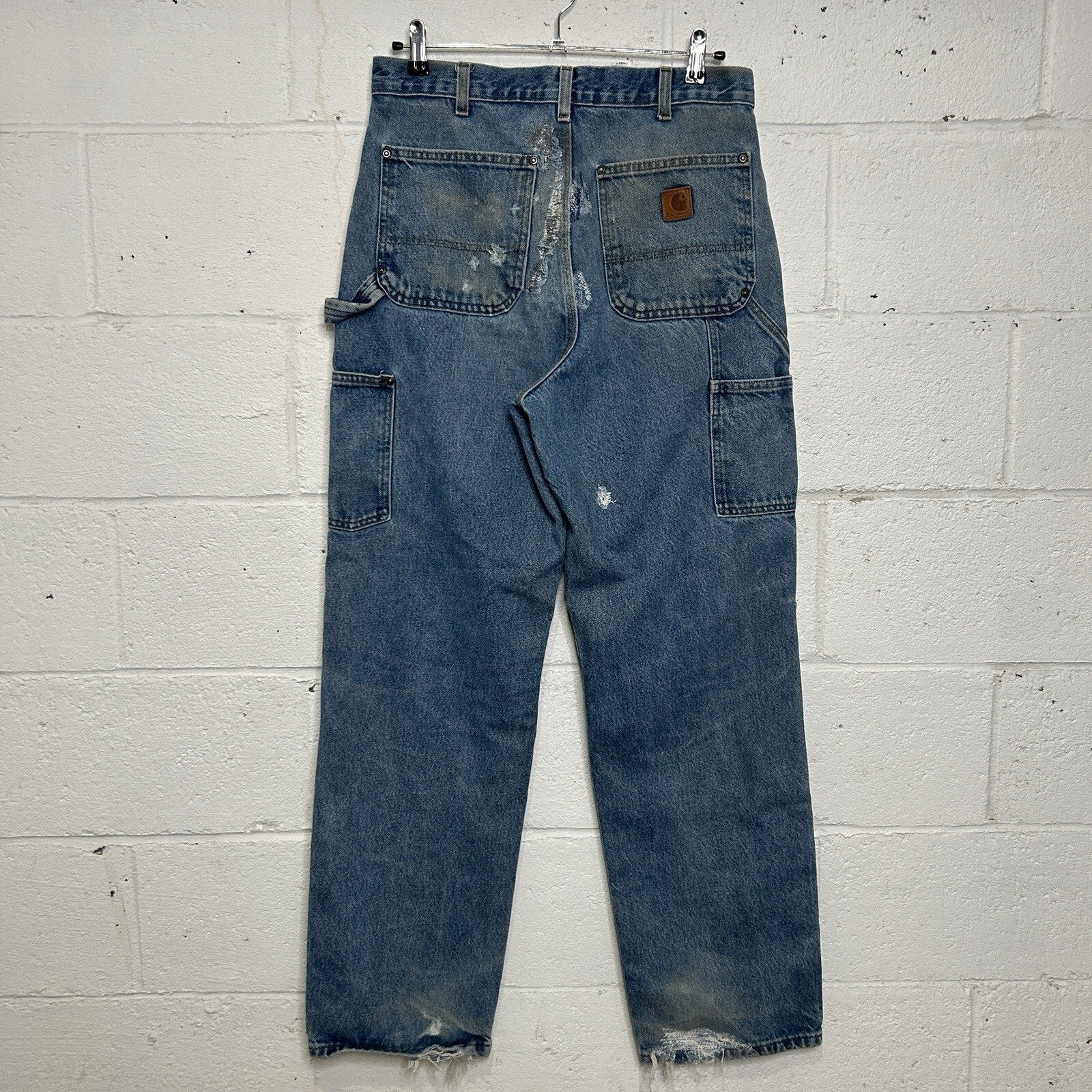 Vintage Carhartt Logger Denim DoubleKnee Pants “Darkstone”