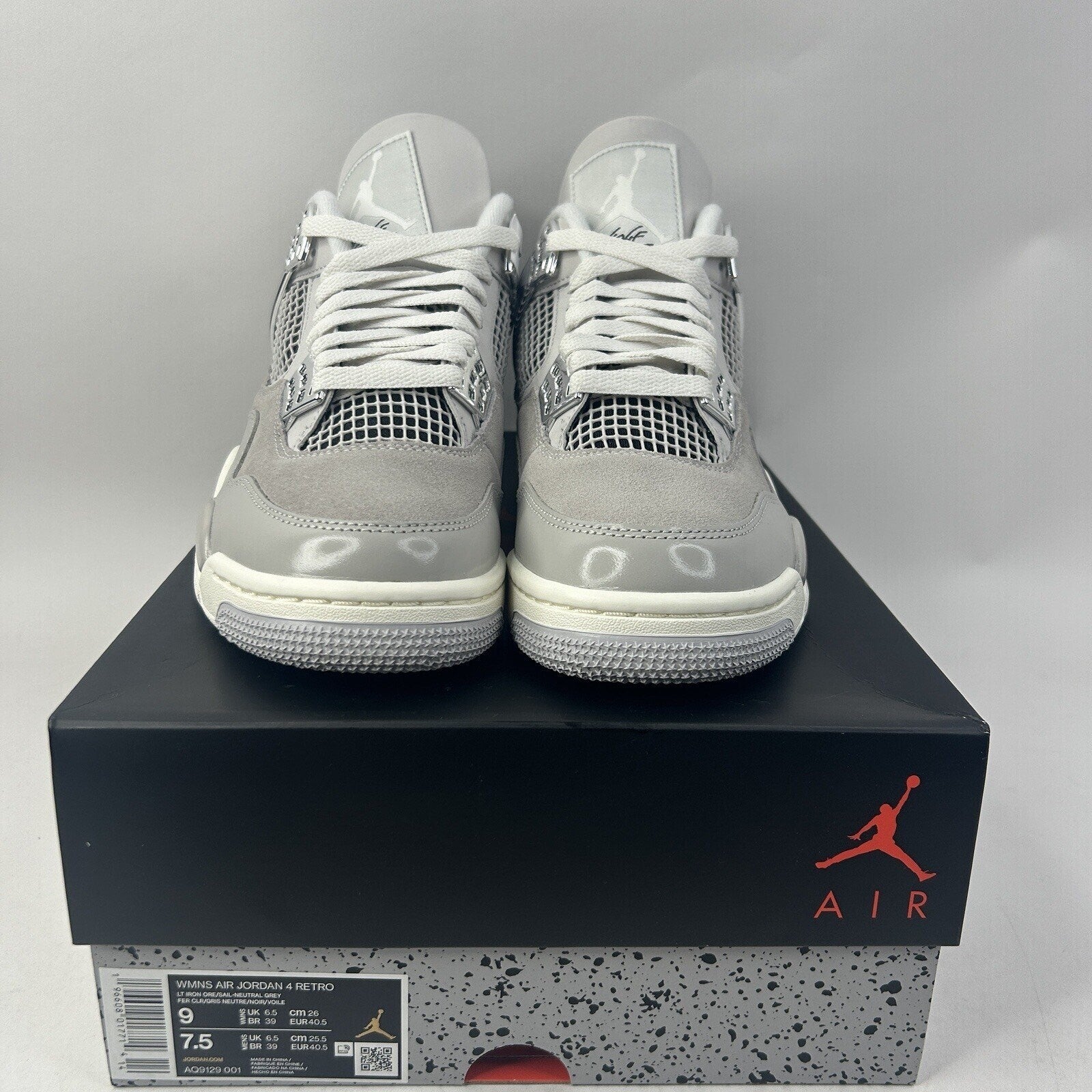 Nike Air Jordan 4 Retro WMNS “Frozen Moments” AQ9129-001 Women’s 9 New