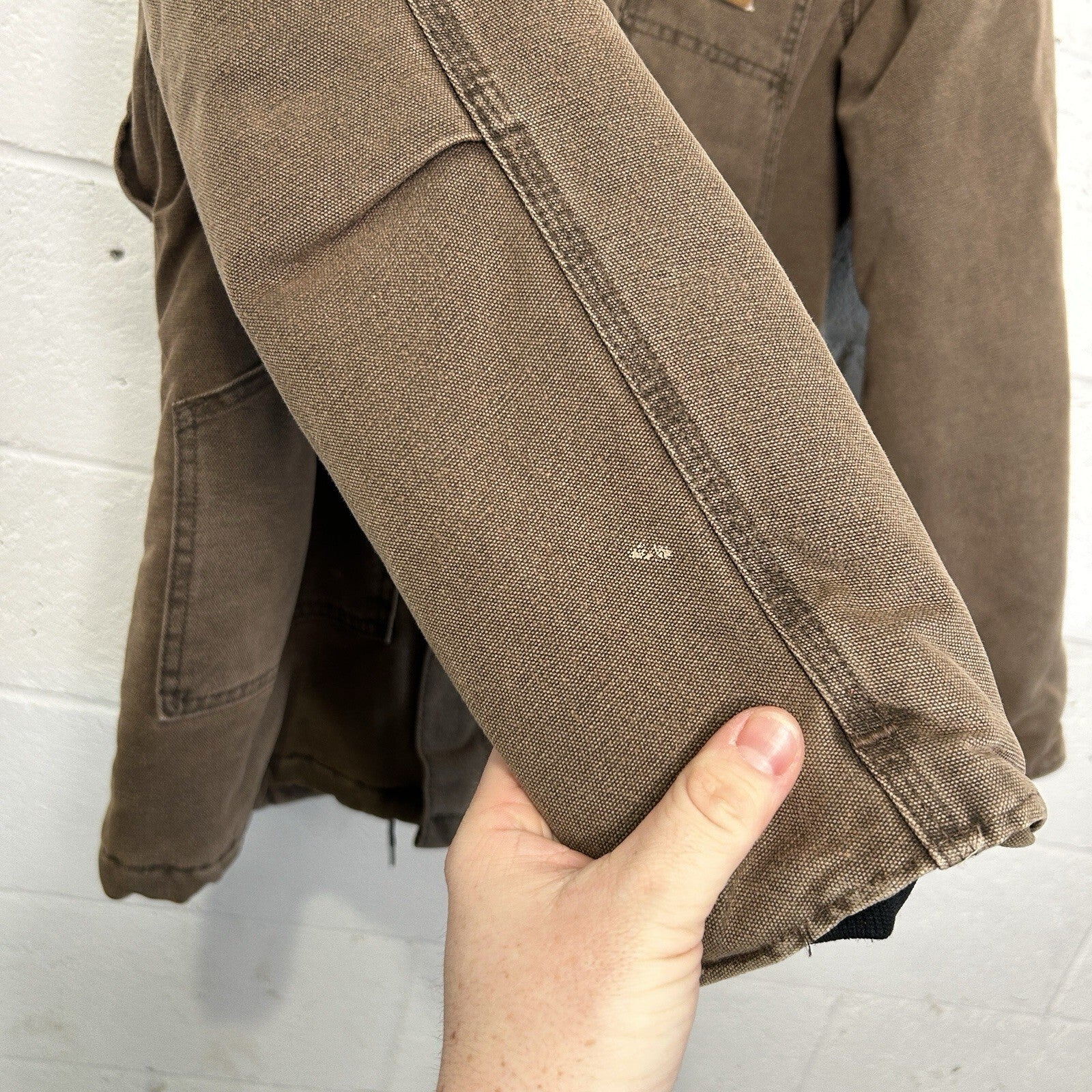 Vintage Carhartt Quilted Artic Jacket “Chestnut” C26 CHT Men’s Small