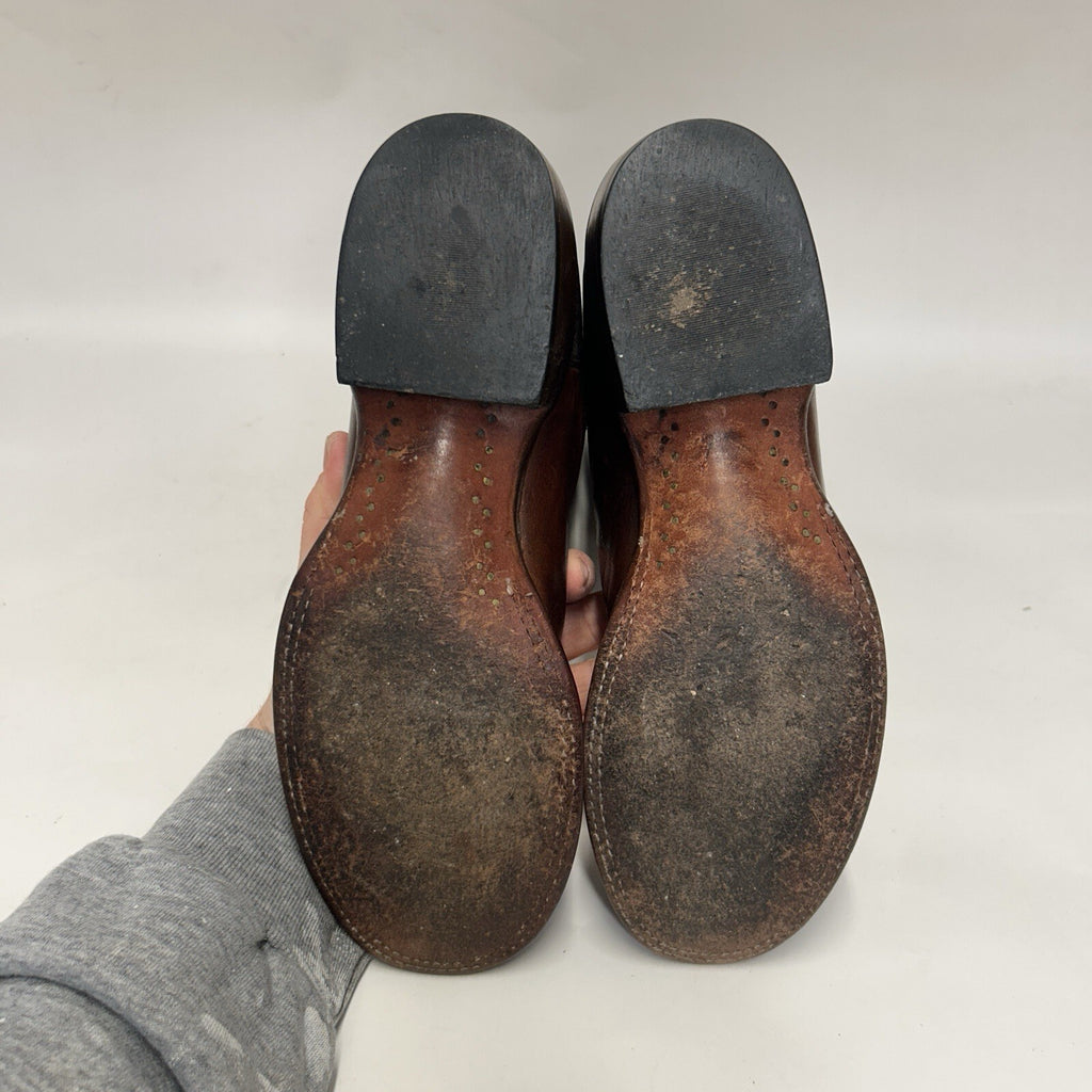Lucchese Custom Stingray Square Toe Cowboy Boots “Brown” CY7136W8S Men’s 8D