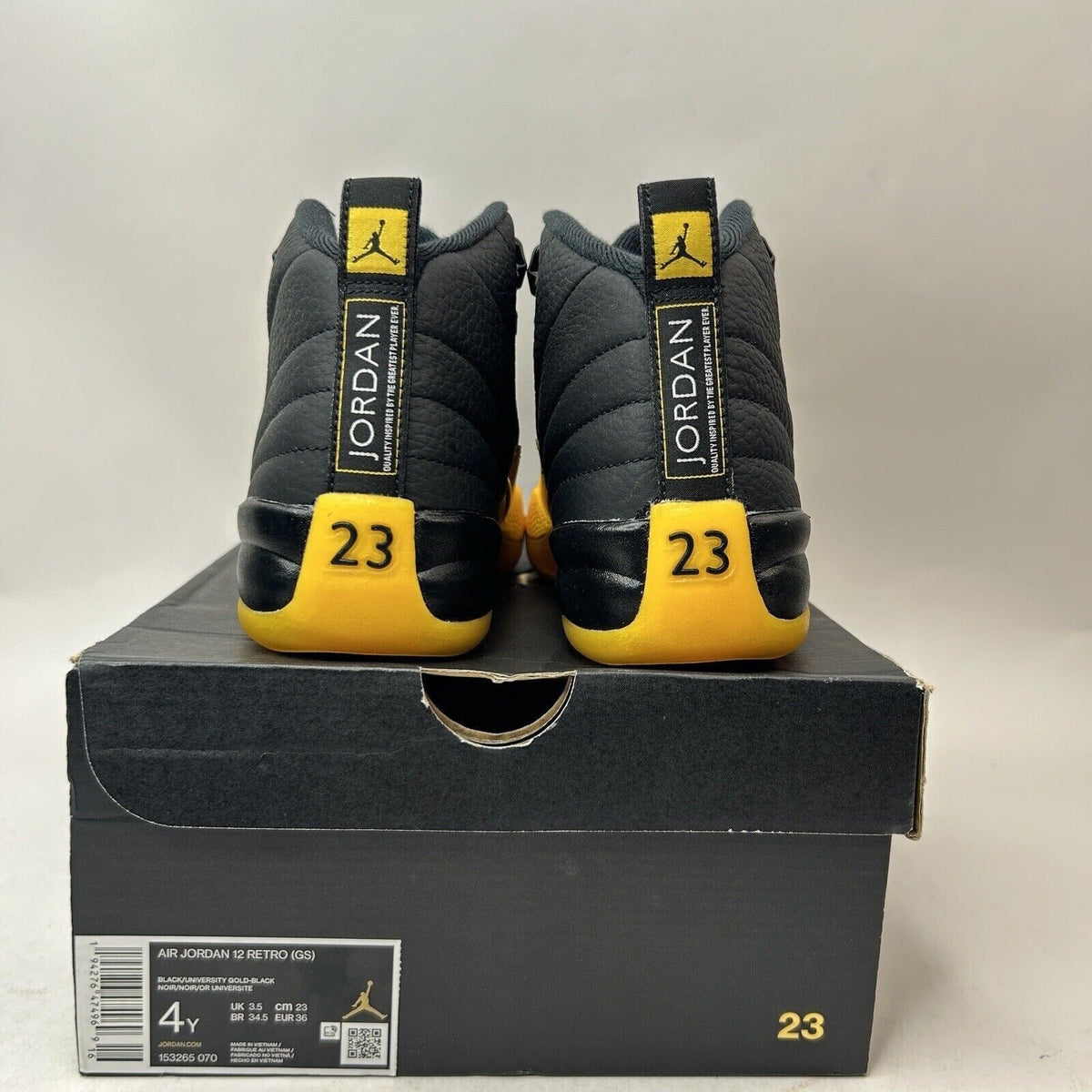 Nike Shoes Air Jordan 12 Retro GS “University Gold” 2024