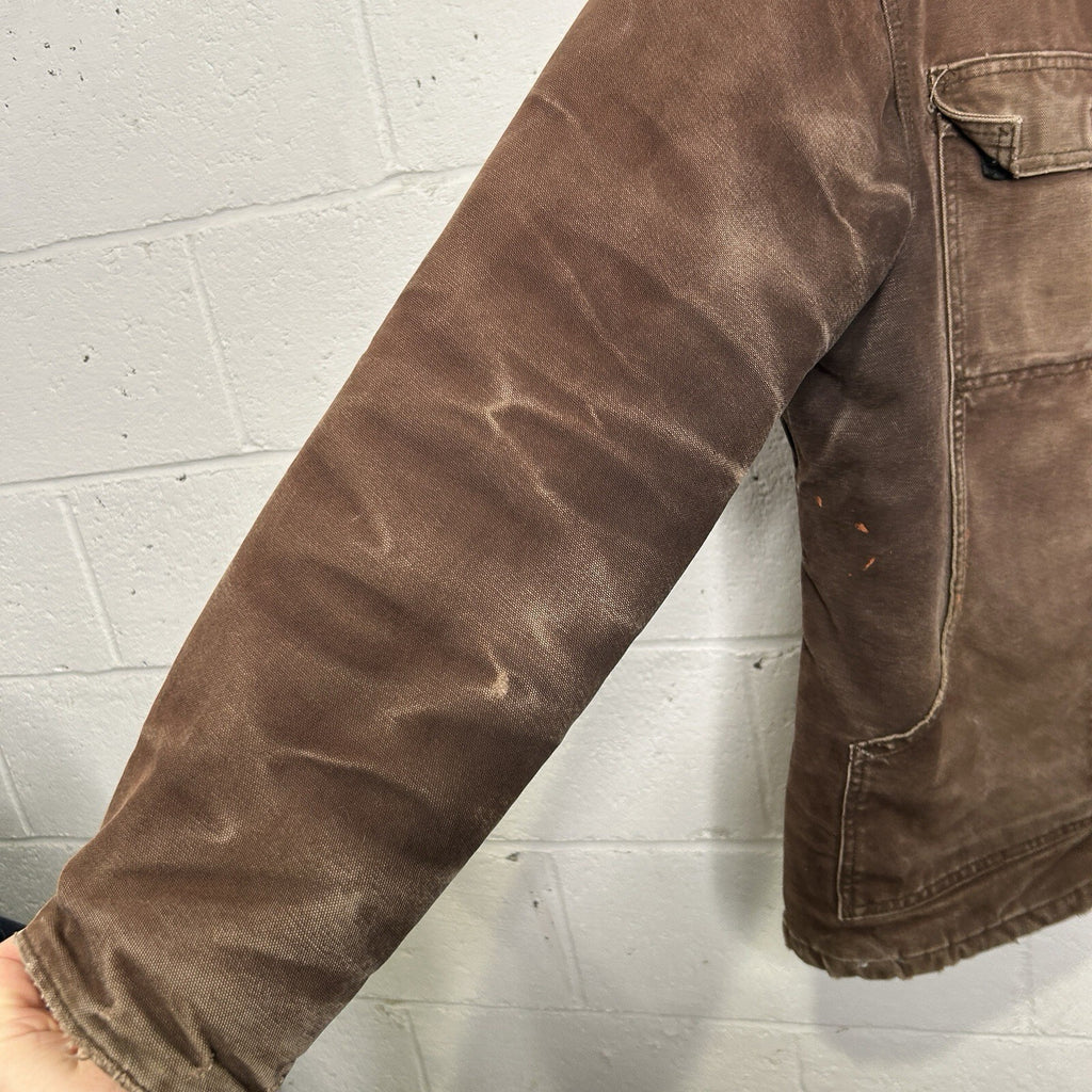 Vintage Carhartt Quilted Artic Jacket “Dark Brown” C26 DKB Men’s Medium