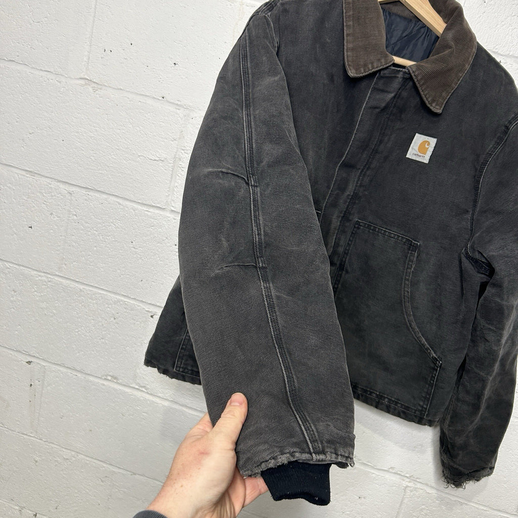 Vintage Carhartt Quilted Artic Jacket “Black” JQ185/J02 BLK Men’s X-Large