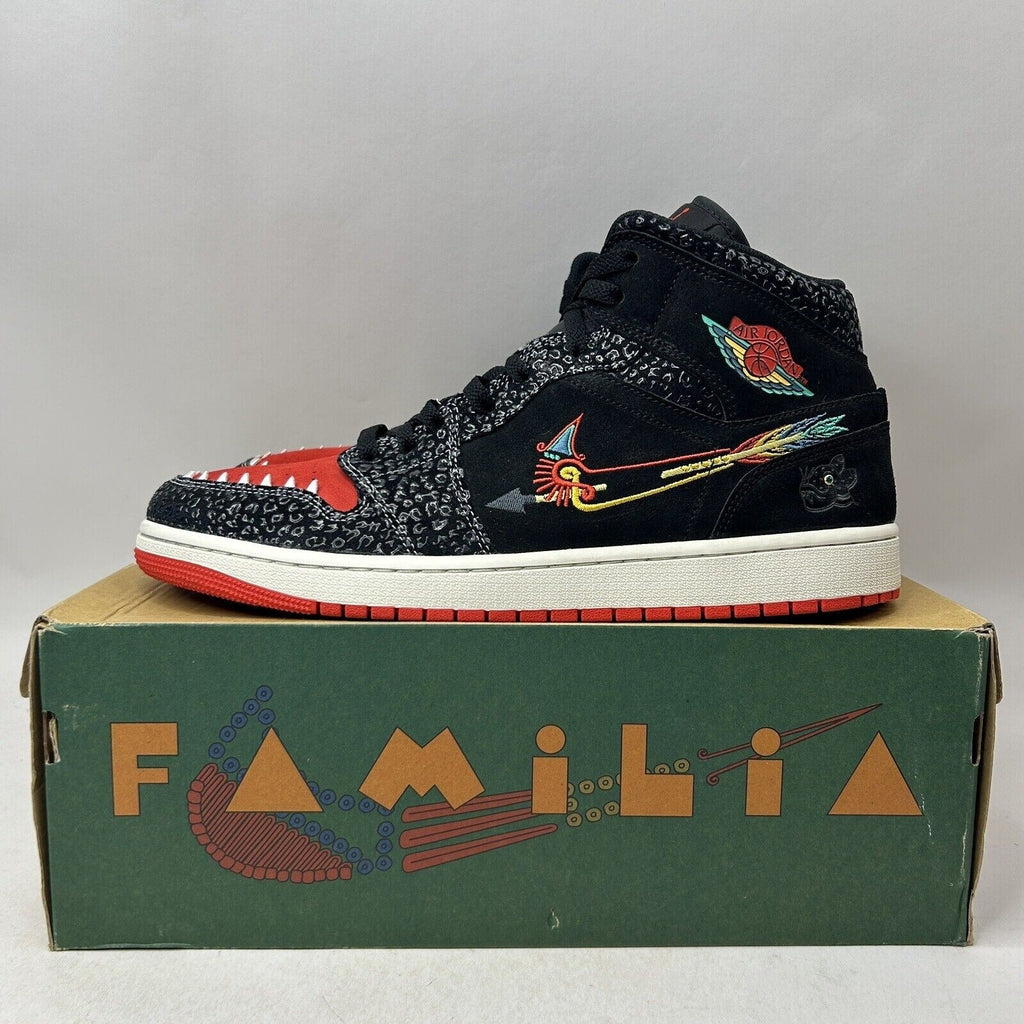 Nike Shoes Air Jordan 1 Retro Mid SE “Siempre Familia” DN4904-001 Men’s 13 Worn