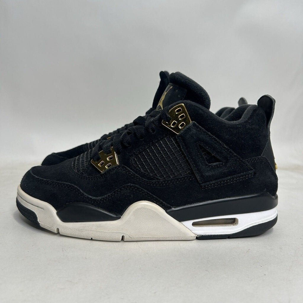 Nike Shoes Air Jordan 4 Retro BG “Royalty/Black Gold” 2024