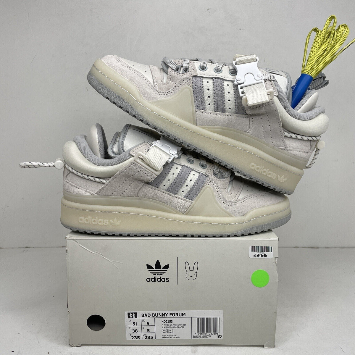 Adidas Bad Bunny x Forum Buckle Low “Last Forum” Men’s 5.5/7W HQ2153 New