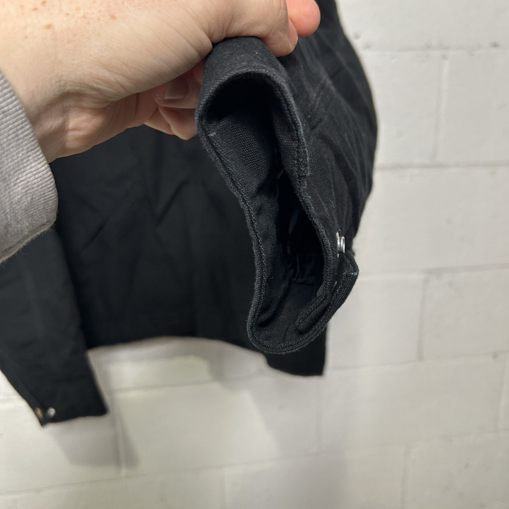Y2K Carhartt Blanket-Lined Detroit Jacket “Black Peterbilt” J001 BLK Men’s XL