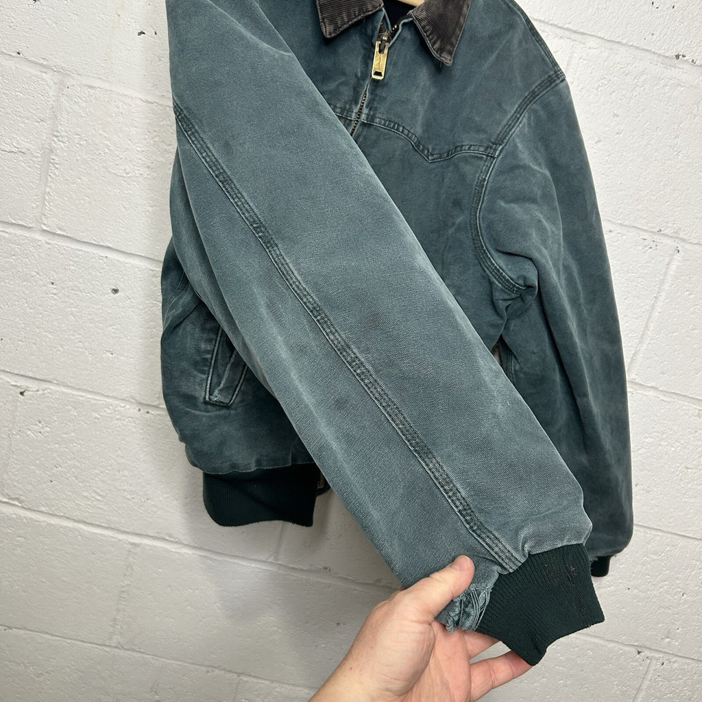 Vintage Carhartt Santa Fe Jacket “Hunter Green” J14 HTG Men’s Large