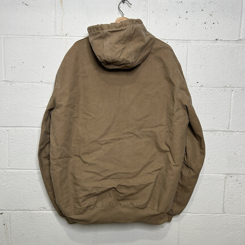 Vintage Carhartt Thermal-Lined Hooded Active Jacket “Saddle” J25 SDL Men’s XL