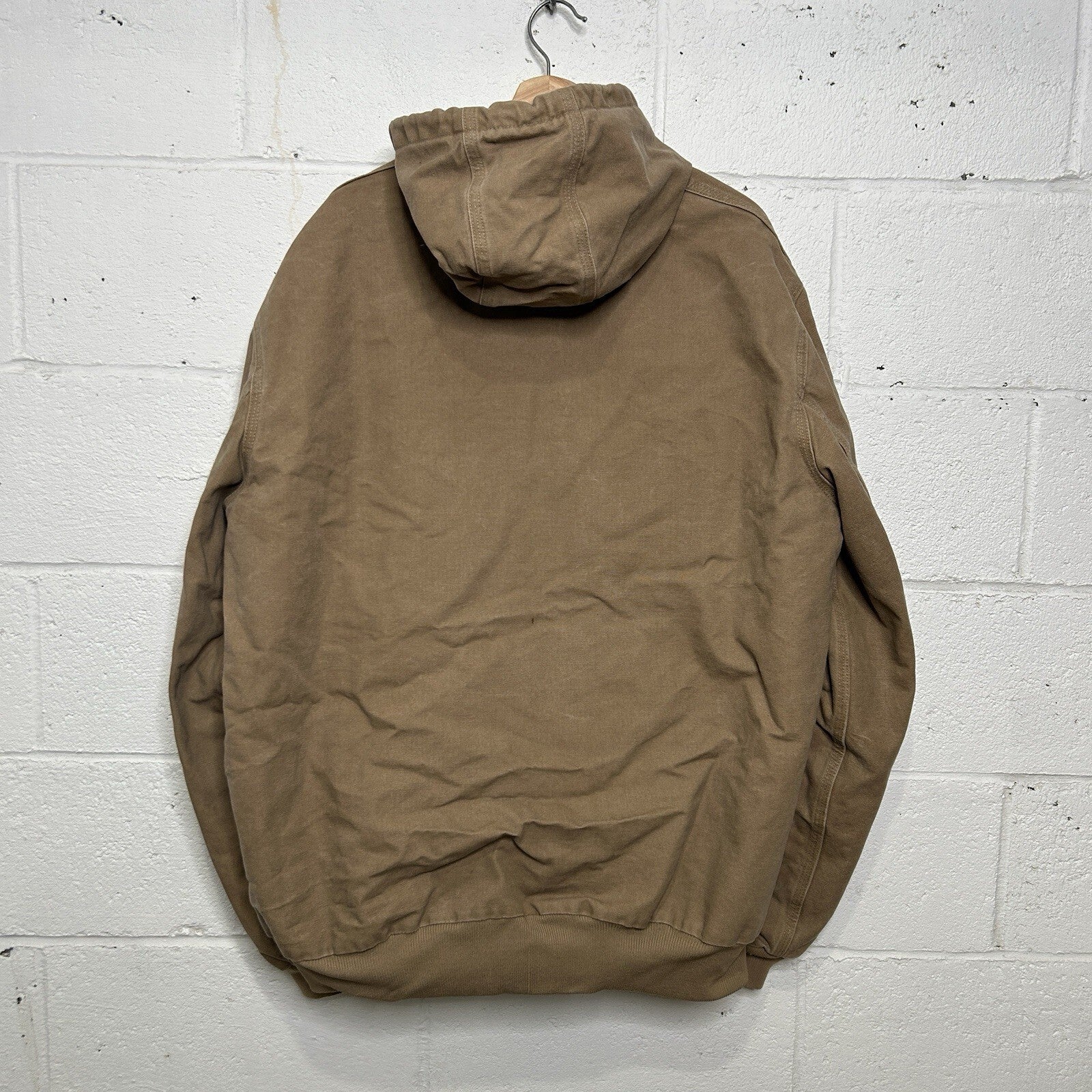 Vintage Carhartt Thermal-Lined Hooded Active Jacket “Saddle” J25 SDL Men’s XL