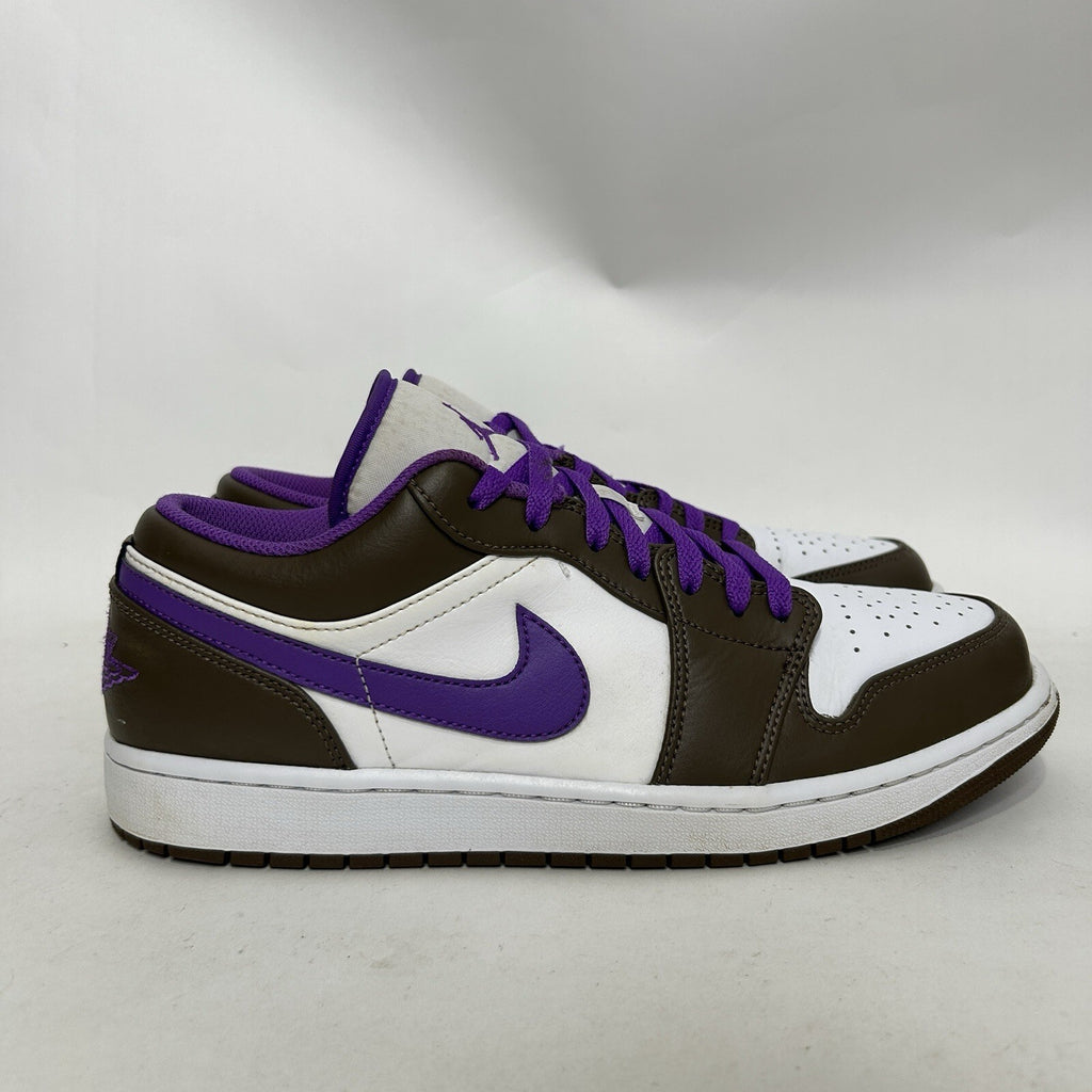 Nike Air Jordan 1 Low Retro “Purple Mocha/Palomino Berry” 553558-215 Men’s 11