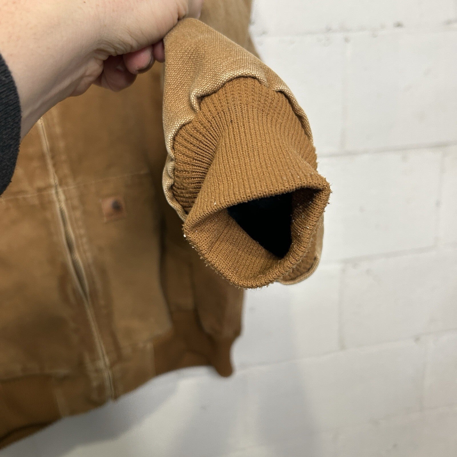 Carhartt Hooded Quilt-Lined Active Jacket “Brown” J130-211 Men’s X-Large