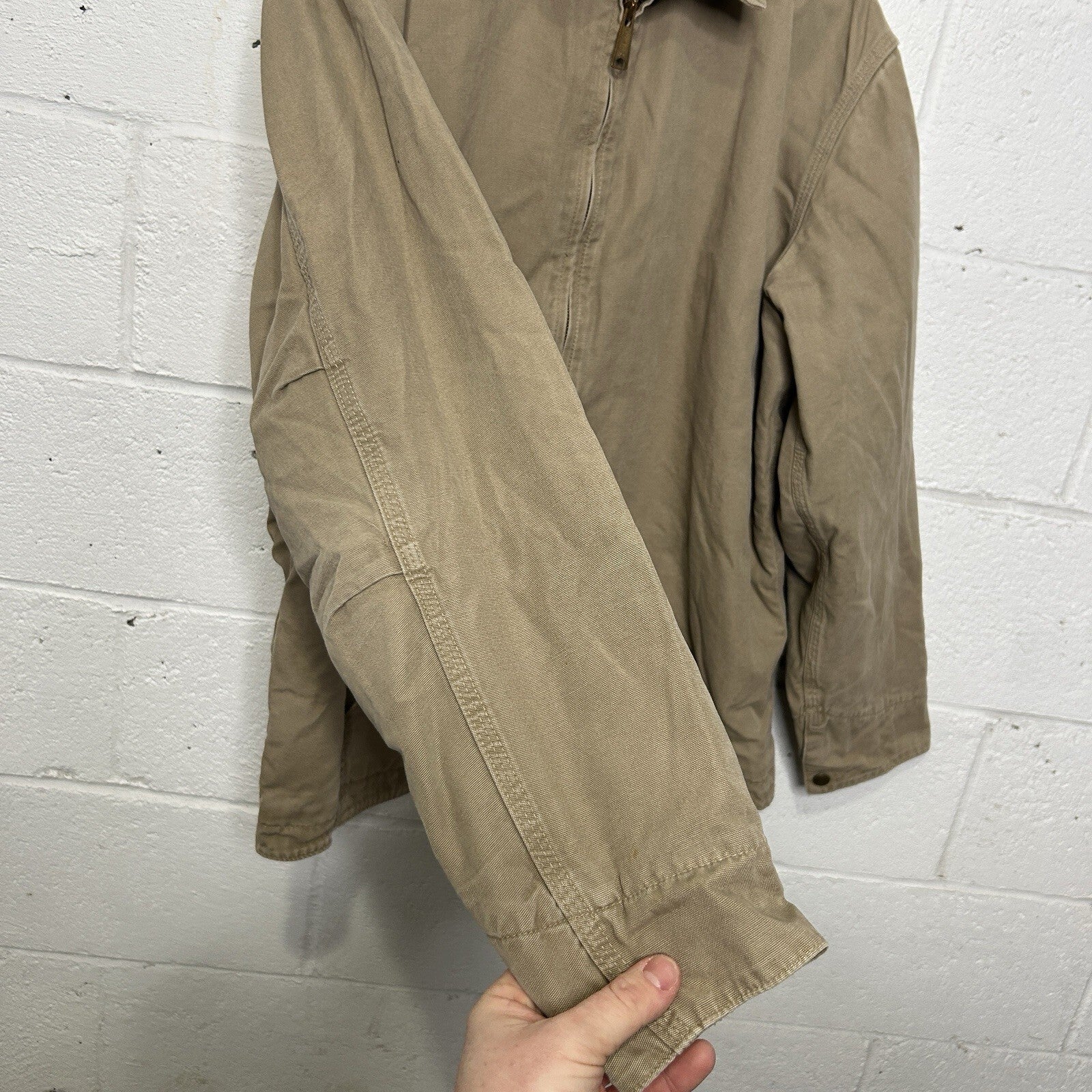 Y2K Carhartt Hamilton Thermal-Lined Jacket “Golden Khaki” J210 GKH Men’s Medium