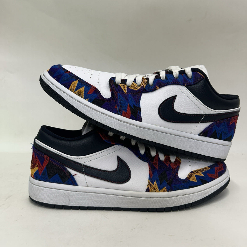 Nike Air Jordan 1 Low SE Retro Shoes “Nothing But Net” CZ8659-100 Men’s 9 Worn