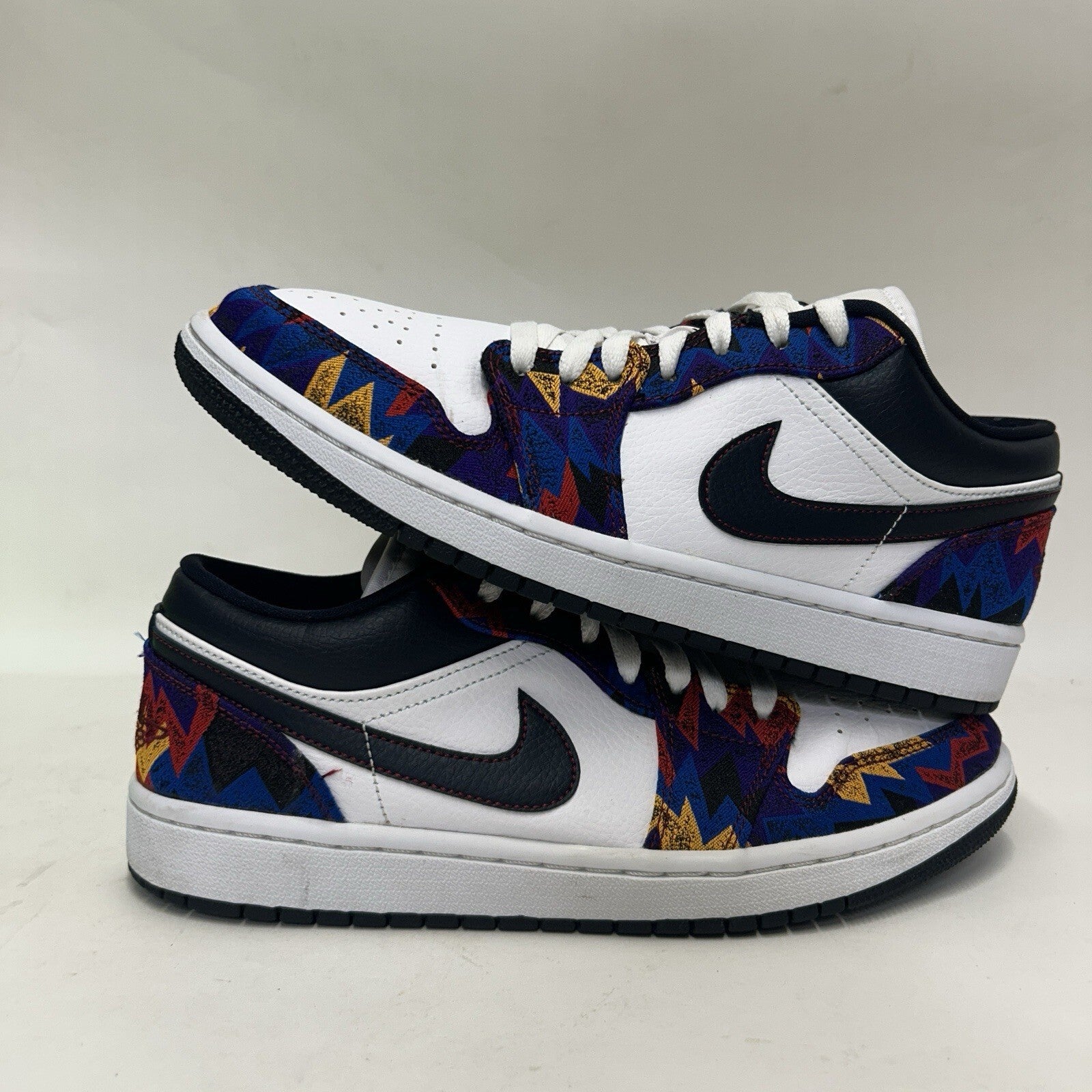 Nike Air Jordan 1 Low SE Retro Shoes “Nothing But Net” CZ8659-100 Men’s 9 Worn