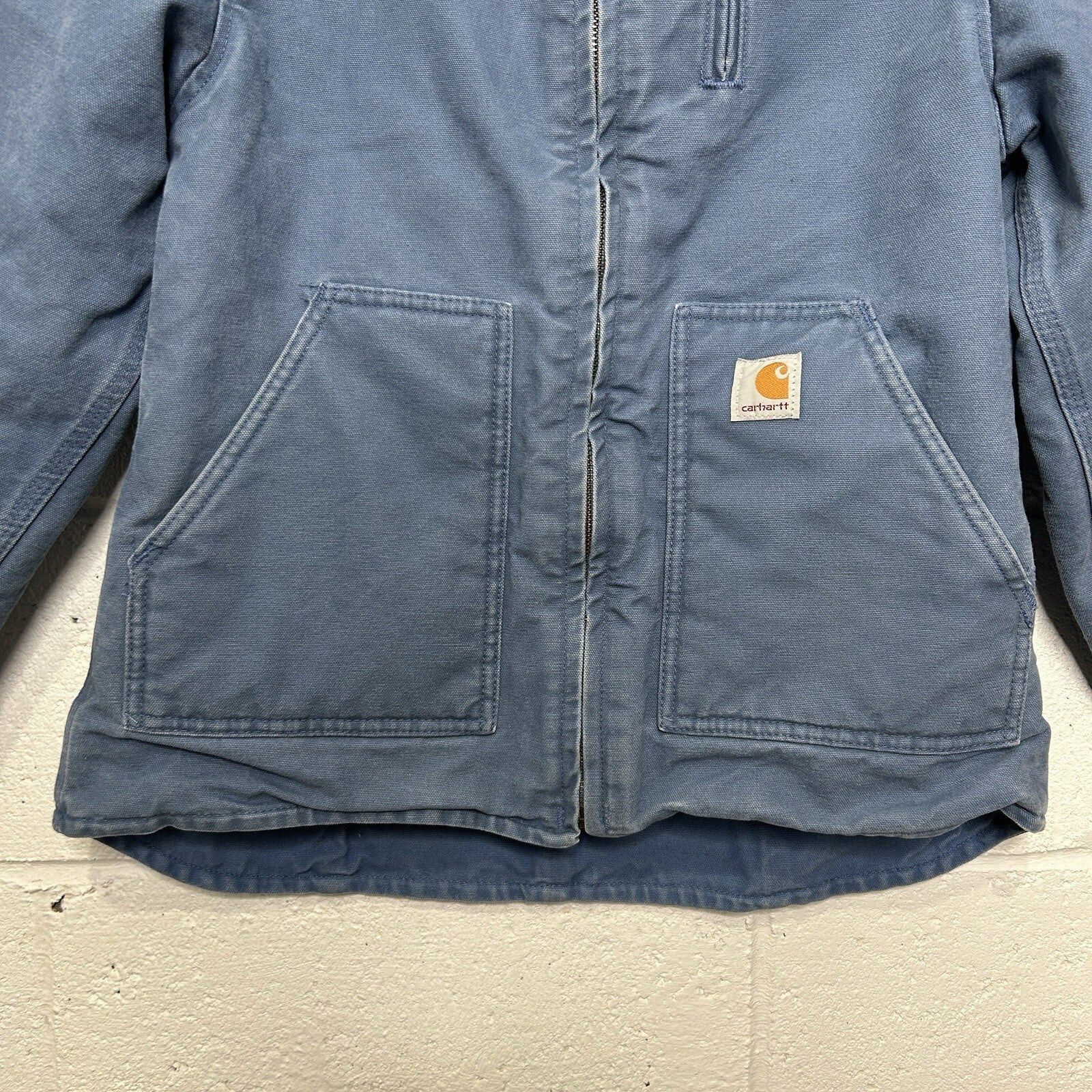 Carhartt Sherpa-Lined Canyon Jacket “French Blue” WJ022 FHB Women’s Small