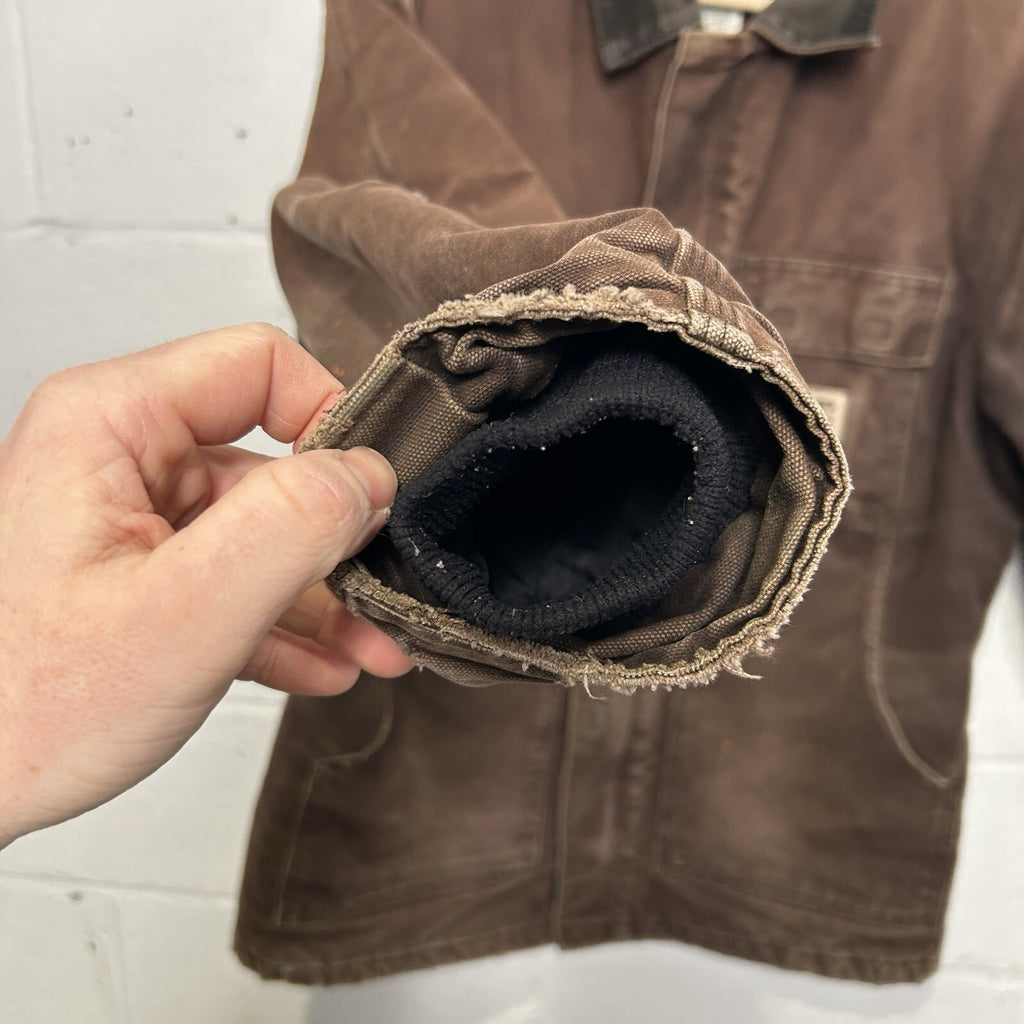Vintage Carhartt Quilted Artic Jacket “Dark Brown” C26 DKB Men’s Medium