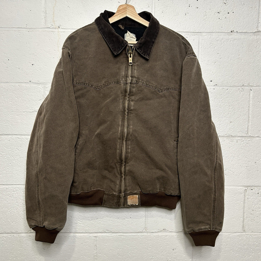 Vintage Carhartt Quilted Santa Fe Jacket “Chestnut” J14 CHT Men’s X-Large