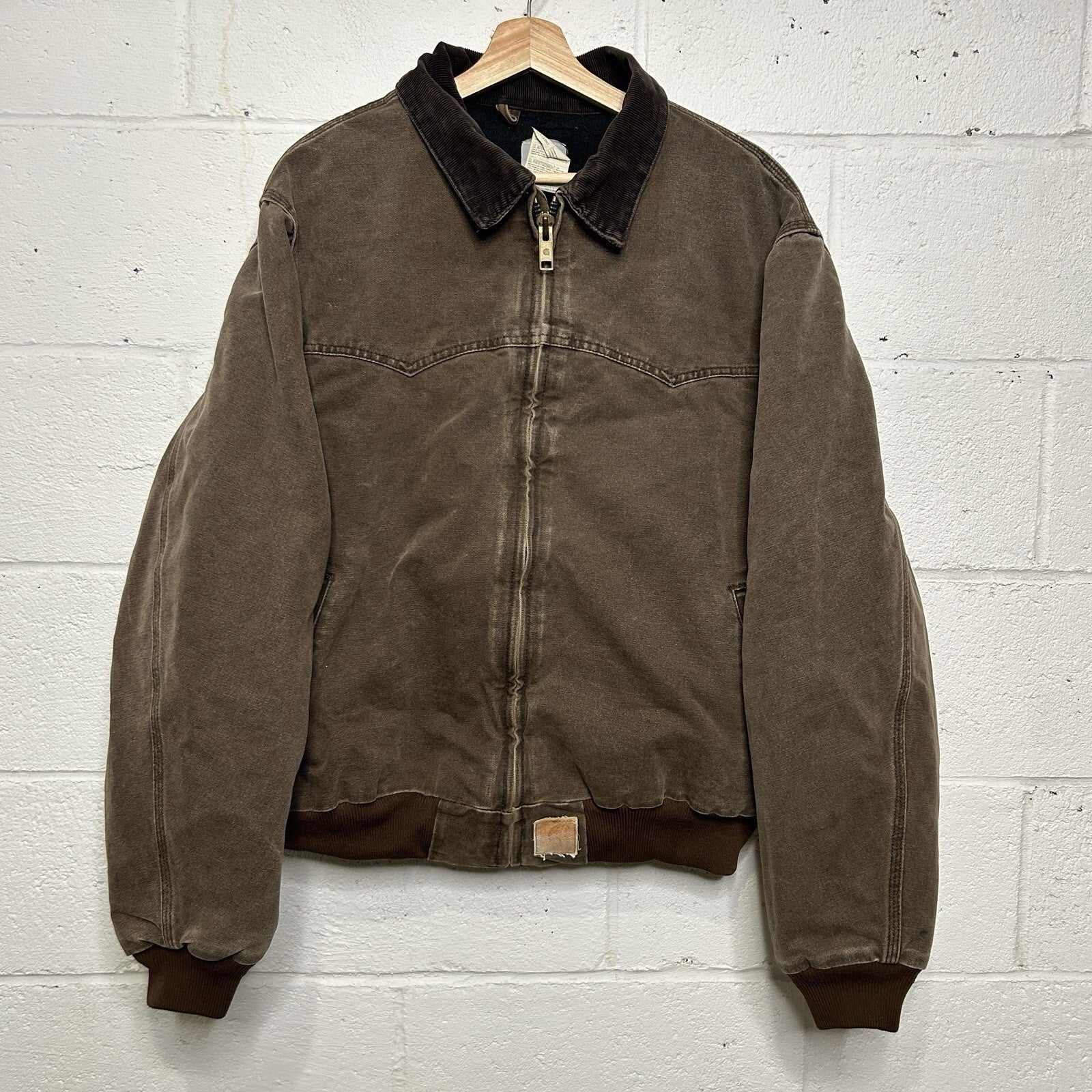 Vintage Carhartt Quilted Santa Fe Jacket “Chestnut” J14 CHT Men’s X-Large