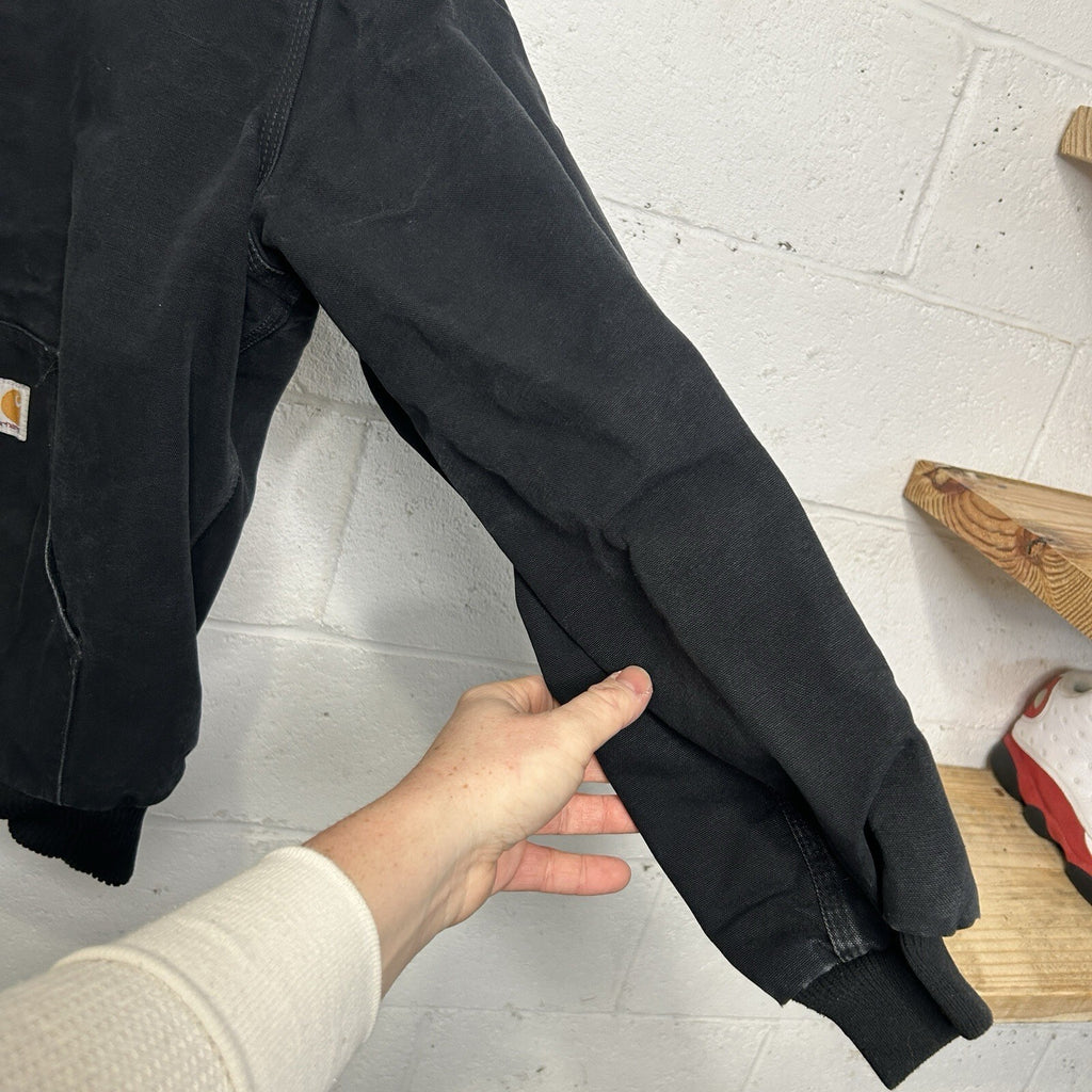 Vintage Carhartt Quilted Hooded Active Jacket “Black” J140 BLK Men’s Medium