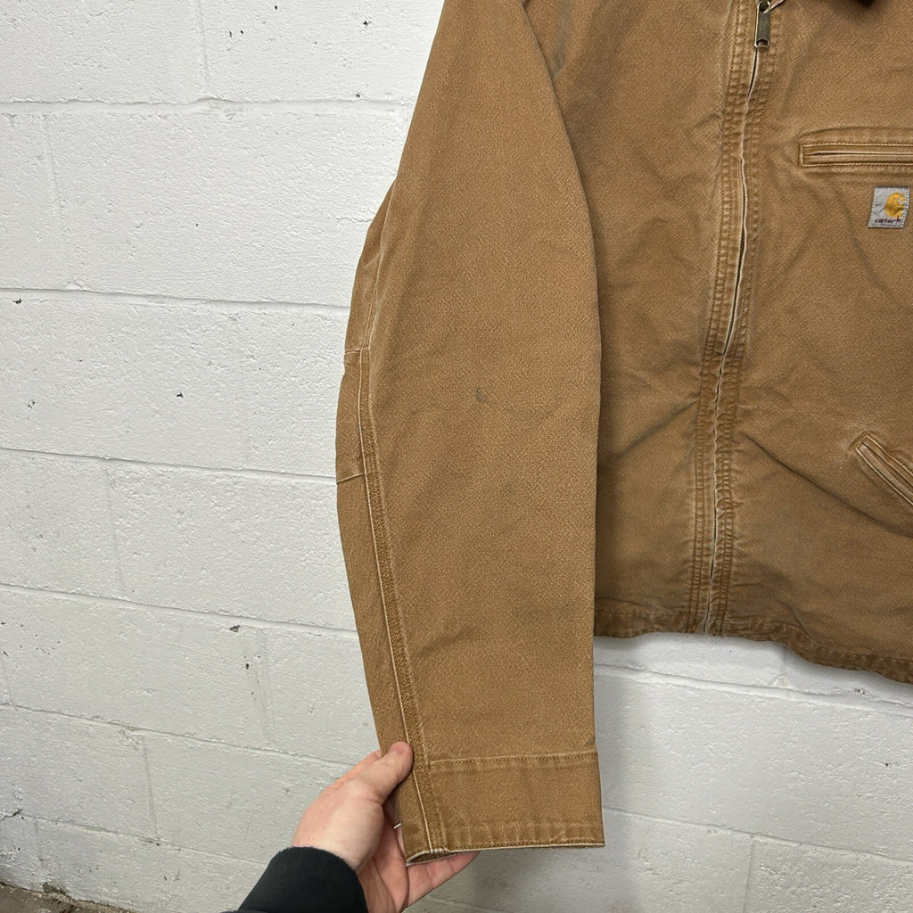 Carhartt Re-Engineered Rugged Flex Relaxed Fit Detroit Jacket “Brown” 106234 BRN