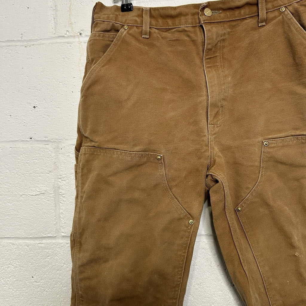 Vintage Carhartt Canvas DoubleKnee Pants “Brown” B01 BRN