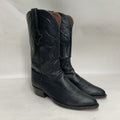Lucchese Handmade Classics Goatskin Vines Cowboy Boots “Black” L1309 Men’s 8.5D