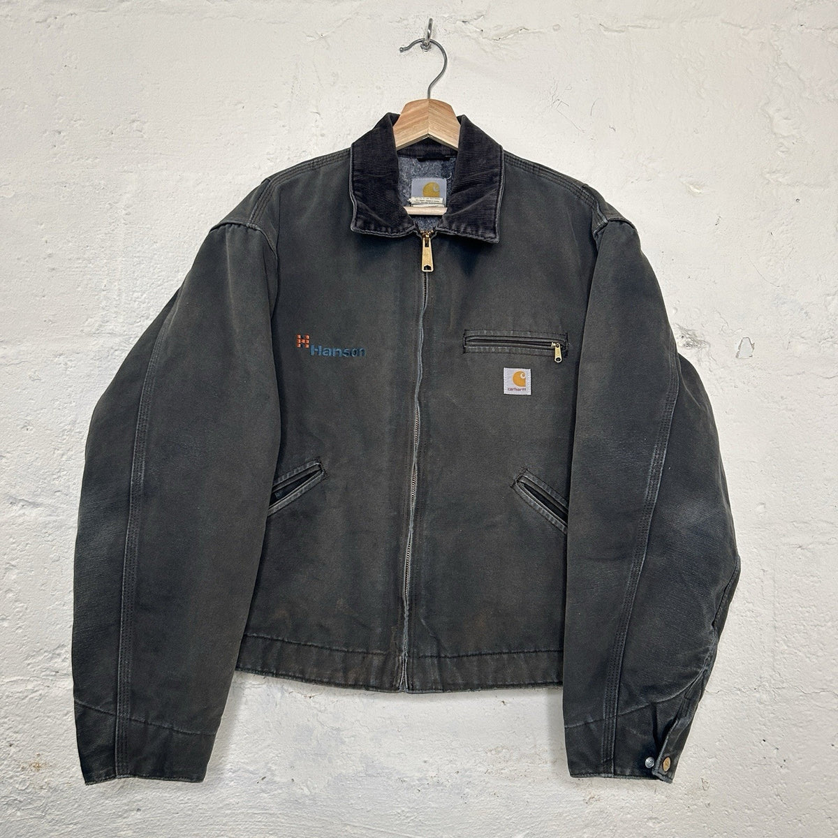 Vintage Carhartt Blanket-Lined Detroit Jacket “Black” J01
