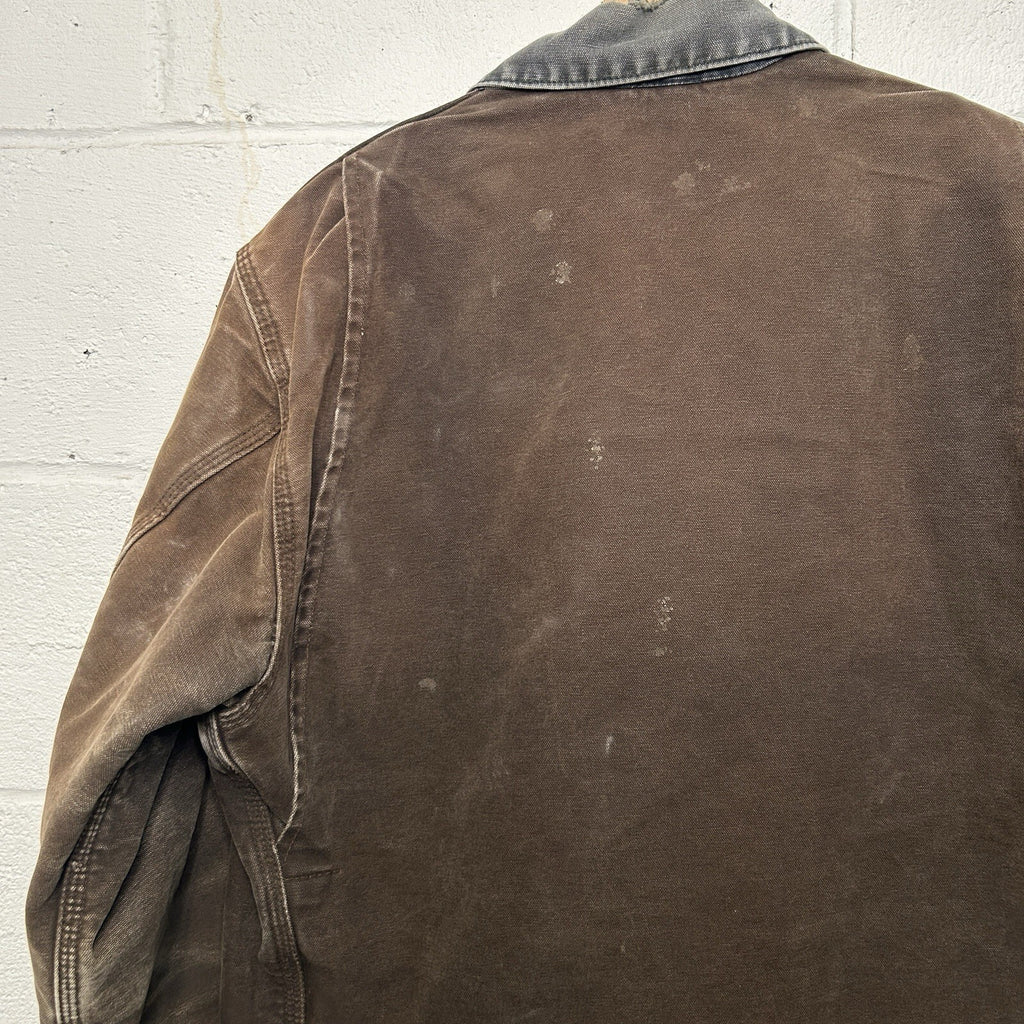 Vintage Carhartt Blanket-Lined Detroit Jacket “Dark Brown” J97 DKB Men’s Large