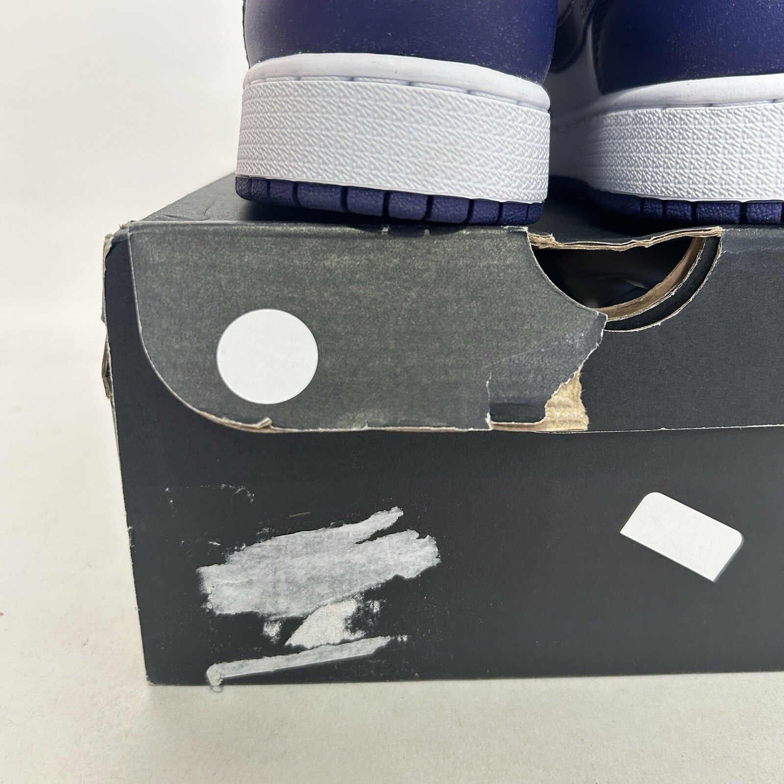 Nike Air Jordan 1 Low Retro GS “Blueberry/Sky Purple” 553560-515 6Y/Women’s 7.5