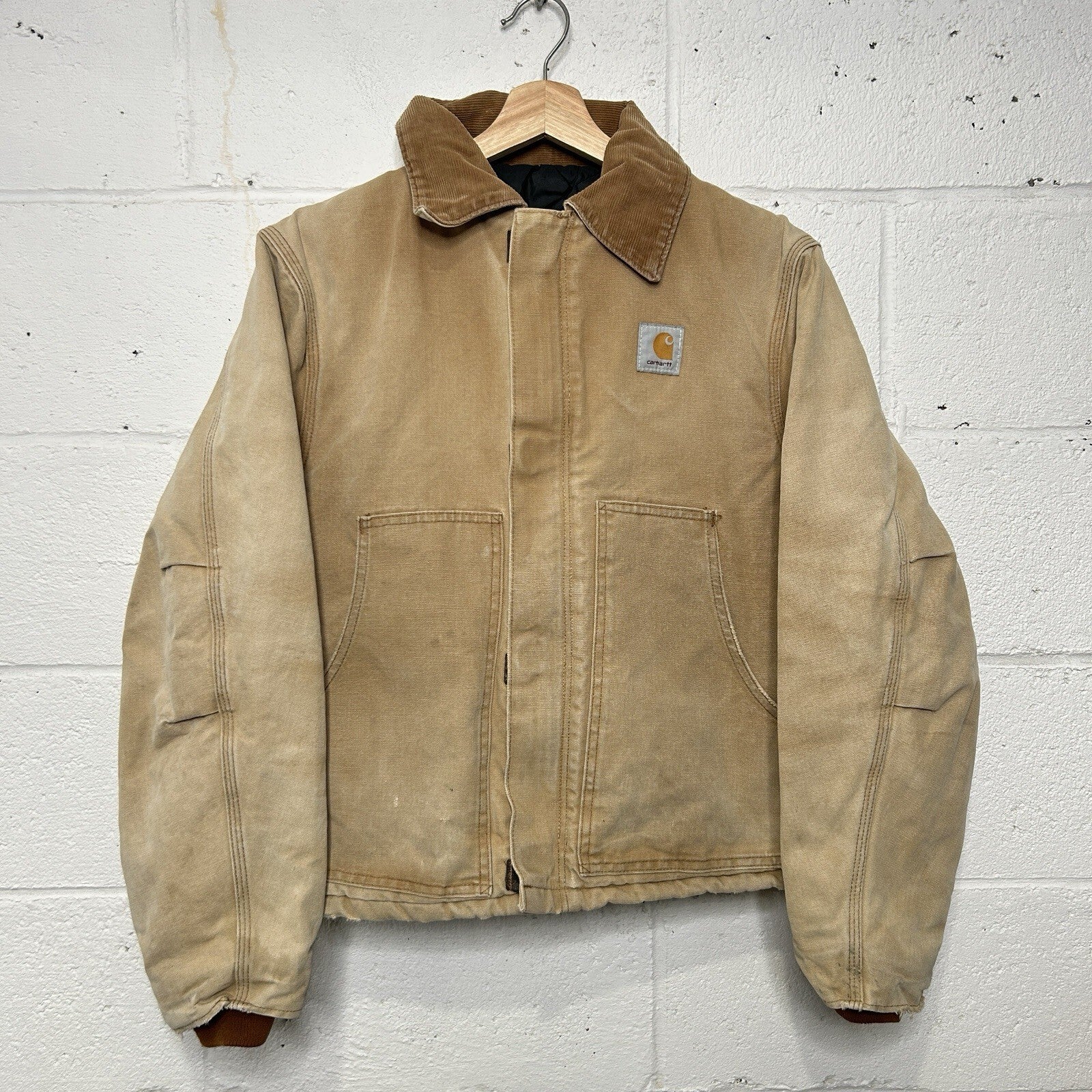 Vintage Carhartt Quilted Traditional Artic Jacket “Brown” J02 BRN Men’s Small