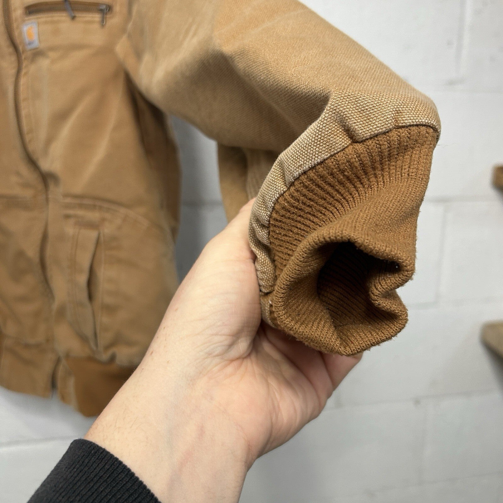 Carhartt Sherpa-Lined Wildwood Jacket “Brown” 100815-211 Women’s XL