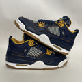 Nike Air Jordan IV 4 Retro “Dunk From Above/Navy Gold” 308497-425 Men’s 9