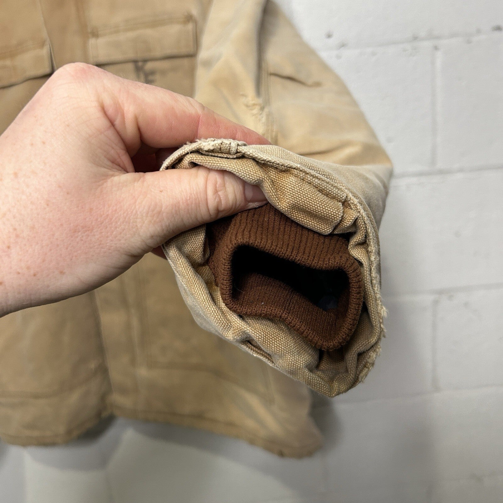 Vintage Carhartt Quilted Artic Jacket “Brown” CQ186 Men’s X-Large