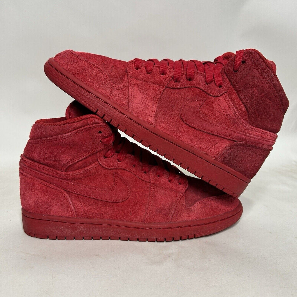 Nike Air Jordan 1 Retro High OG “Red Suede” 332550-603 Men’s 8 Worn